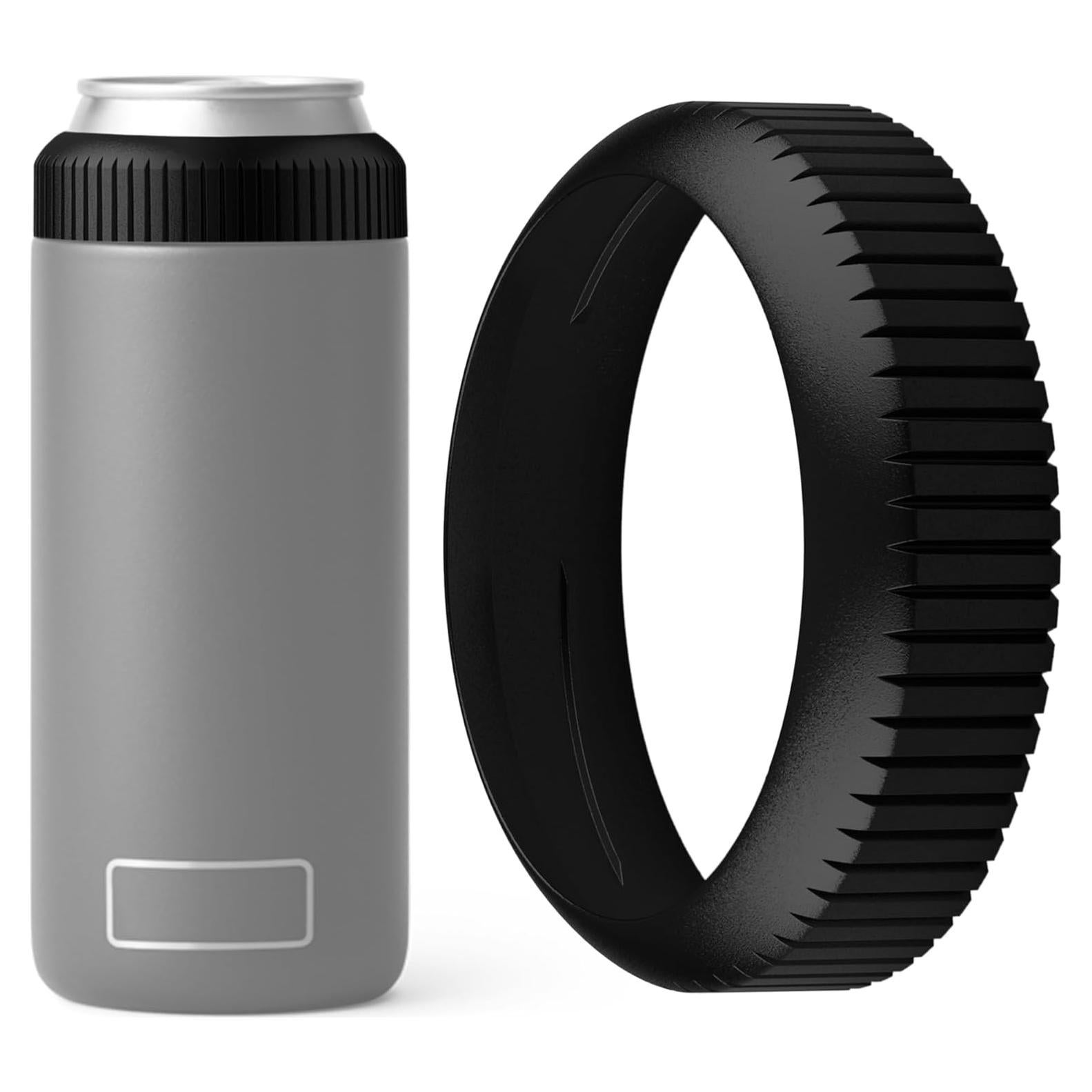 Tapa de Reemplazo Jmoe USA para Yeti Colster - Delgada, Negro