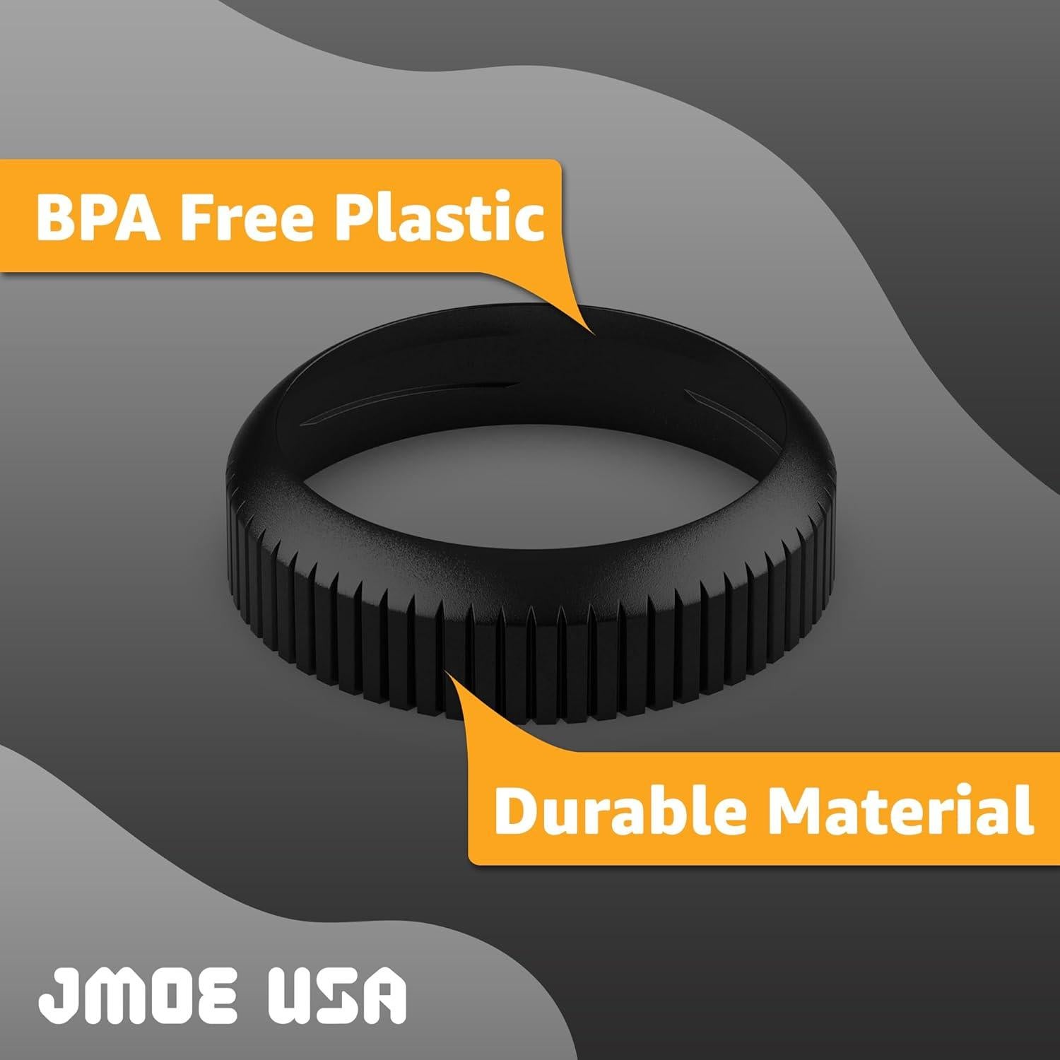 Tapa de Reemplazo Jmoe USA para Yeti Colster - Delgada, Negro