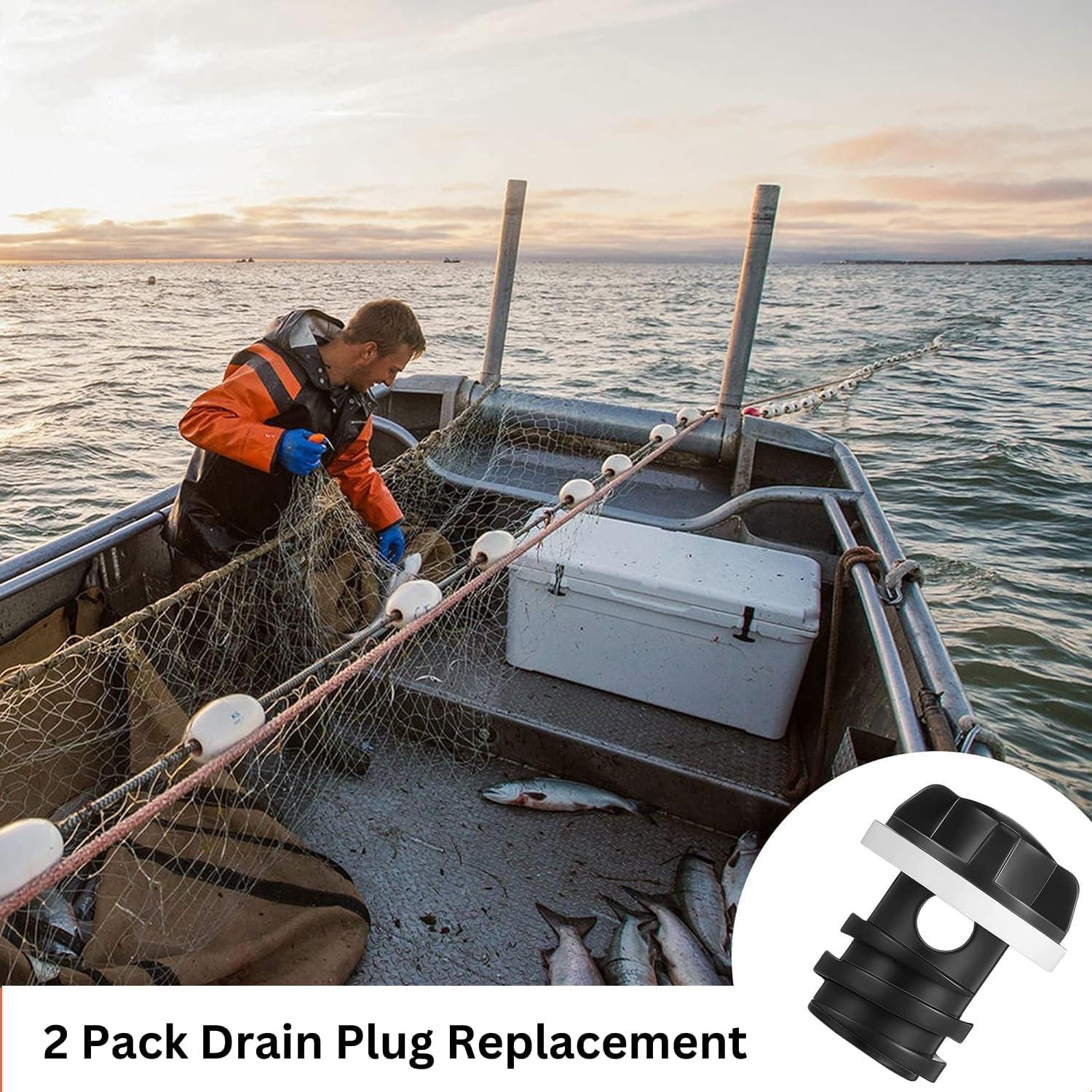 Tapones de Drenaje PDAPTMAG para Coolers YETI y RTIC - Paquete de 2