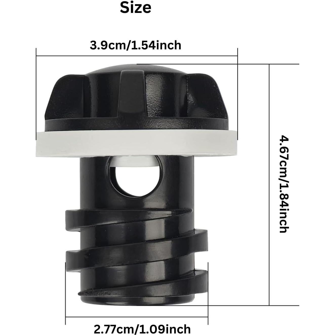 Tapones de Drenaje PDAPTMAG para Coolers YETI y RTIC - Paquete de 2