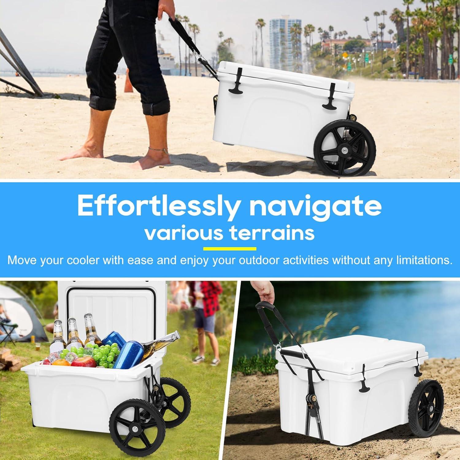 Kit de Ruedas para Enfriadores FERUERW 15.5-17.5" Ajustable