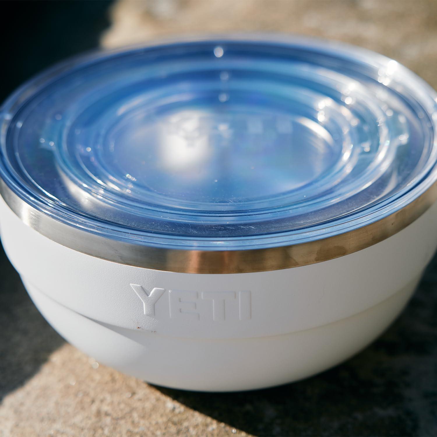 Tazón Aislado YETI Rambler 1 Cuarto Acero Inoxidable Taupe