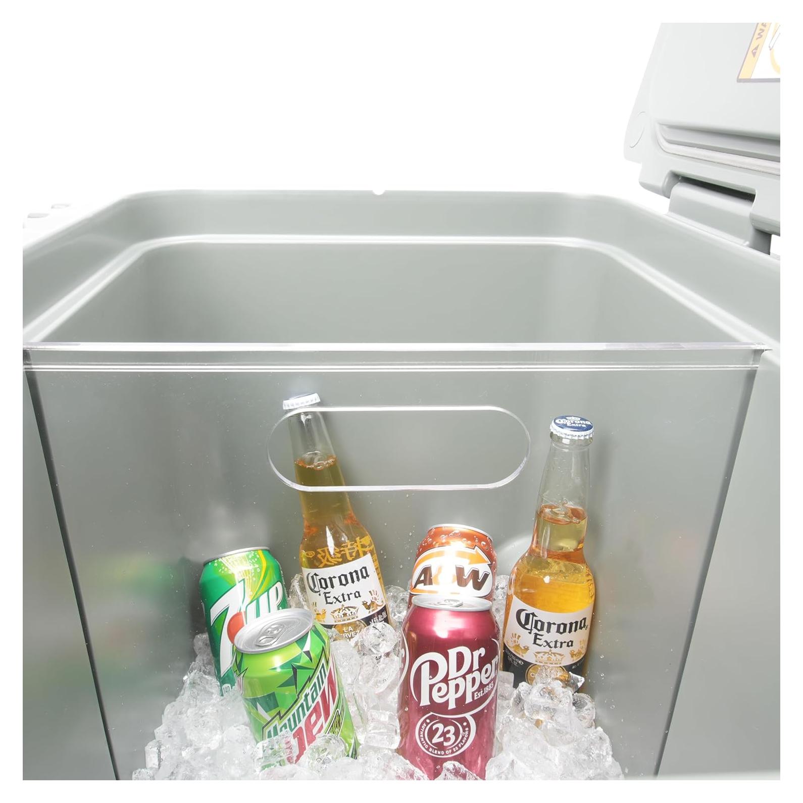 Divisor Acrílico Transparente LUVCOSY para Cooler YETI Roadie 48/60