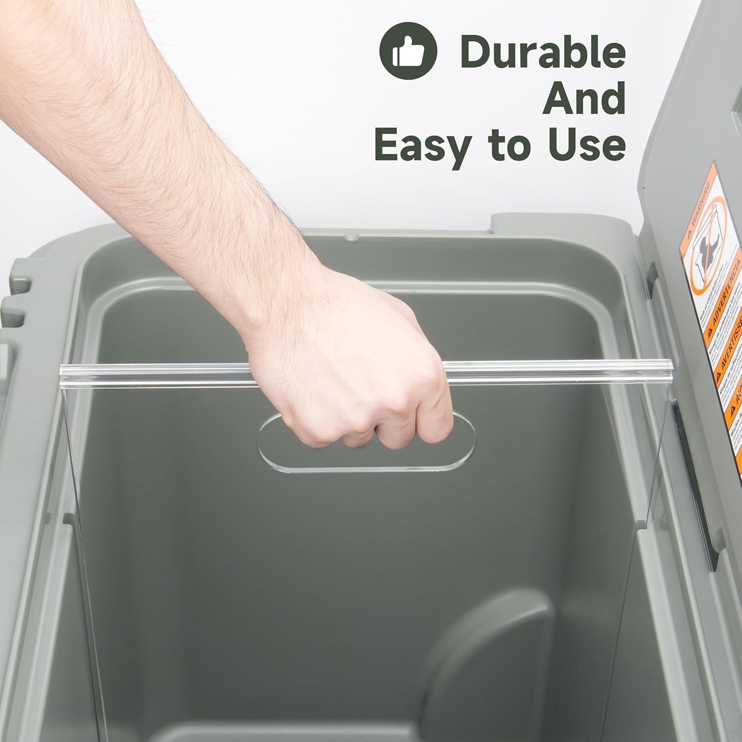 Divisor Acrílico Transparente LUVCOSY para Cooler YETI Roadie 48/60