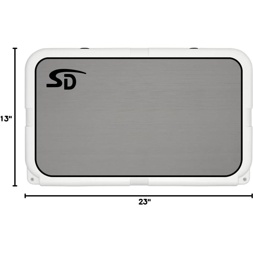 Almohadilla para Cooler YETI SeaDek 58.42x33.02cm Gris Negro