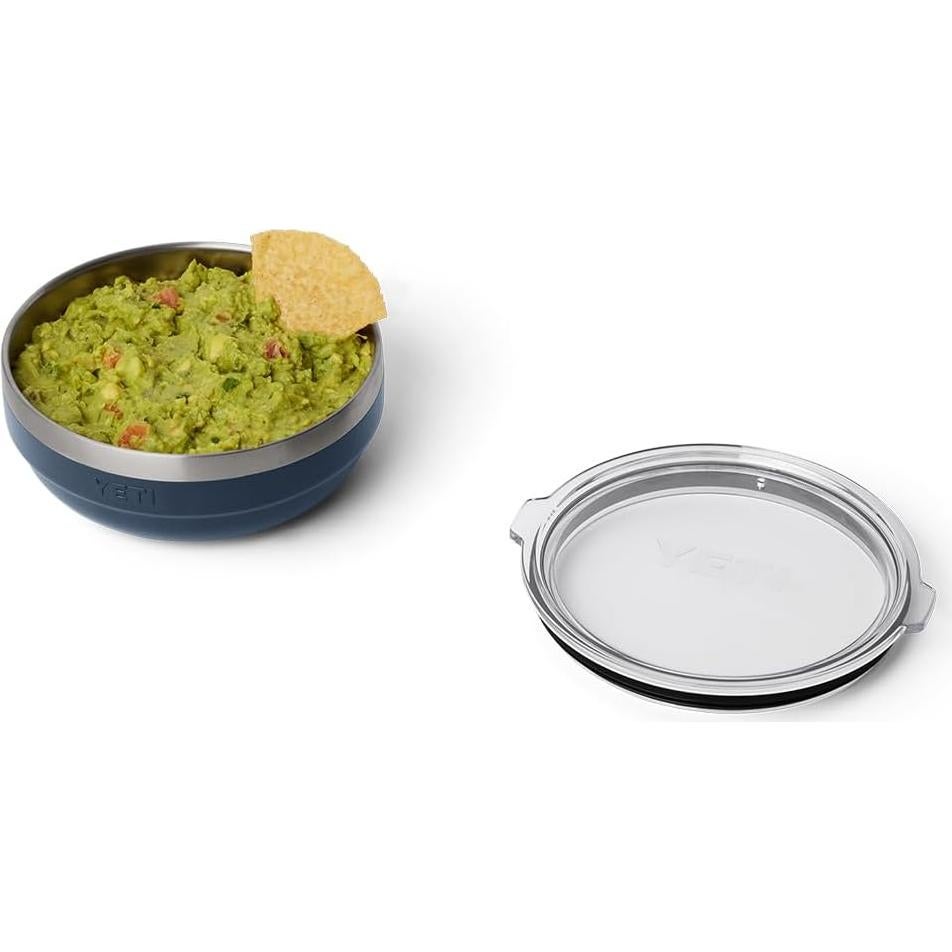 Tazón Aislado YETI Rambler 0.66L Acero Inoxidable Marino