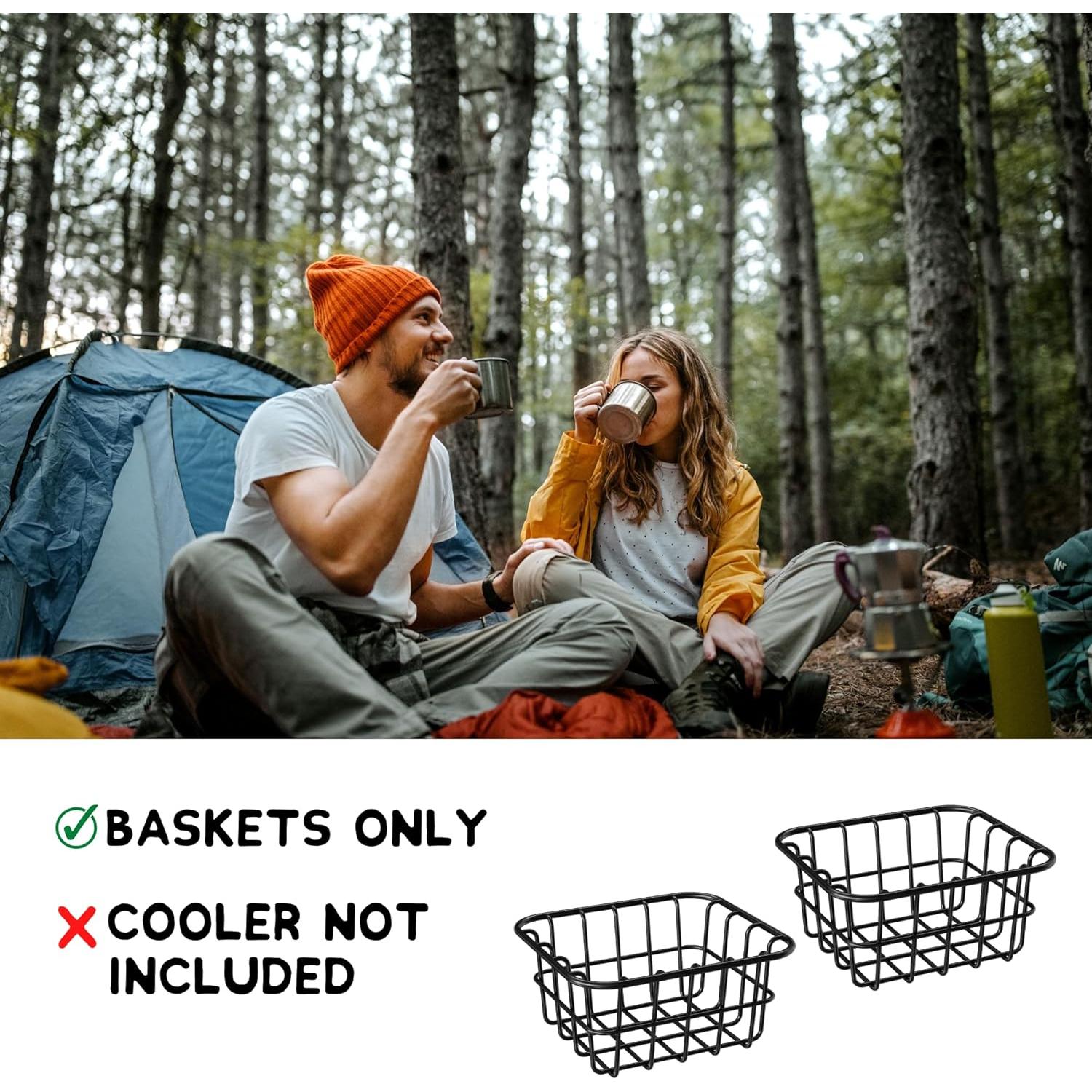 Cesta de Enfriador Above Sea Level para YETI Roadie 15 - Paquete de 2