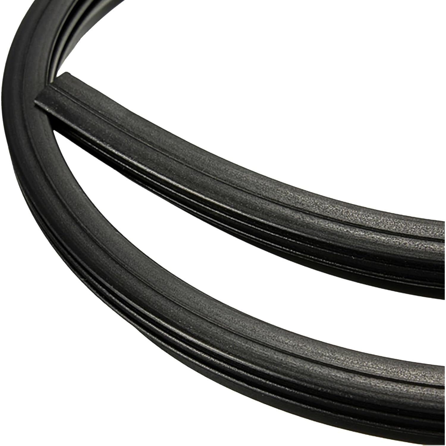 Junta de tapa de enfriador de silicona SnowTing 2.44m negra