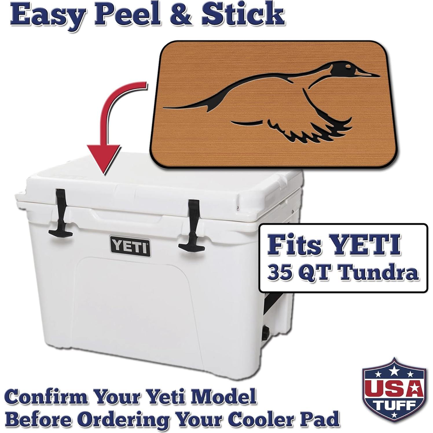 Pad antideslizante SeaDek para enfriador YETI Tundra 35 qt - Moca-Negro