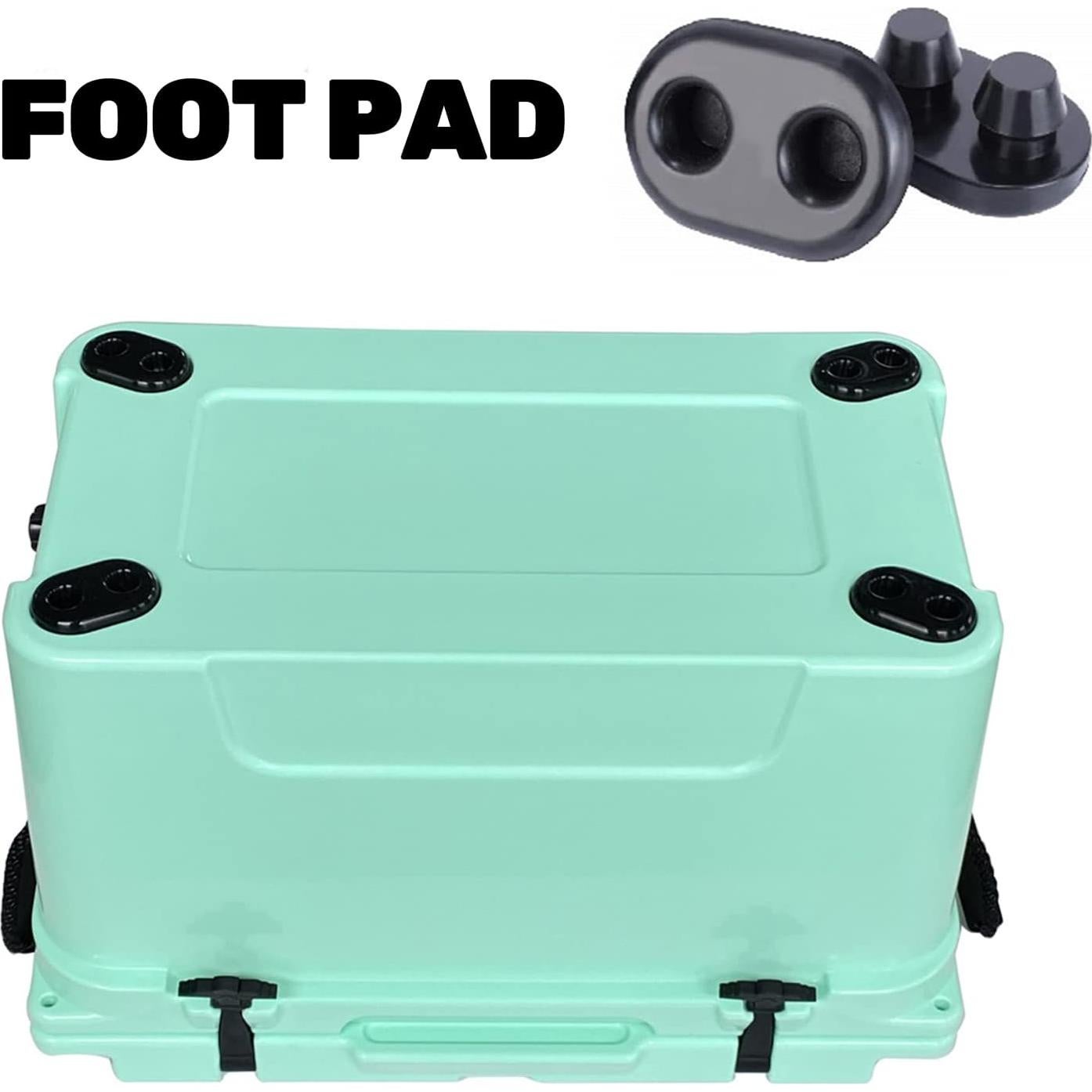 4 Piezas Pies de Caucho Antideslizantes para Cooler XiyaxiVici