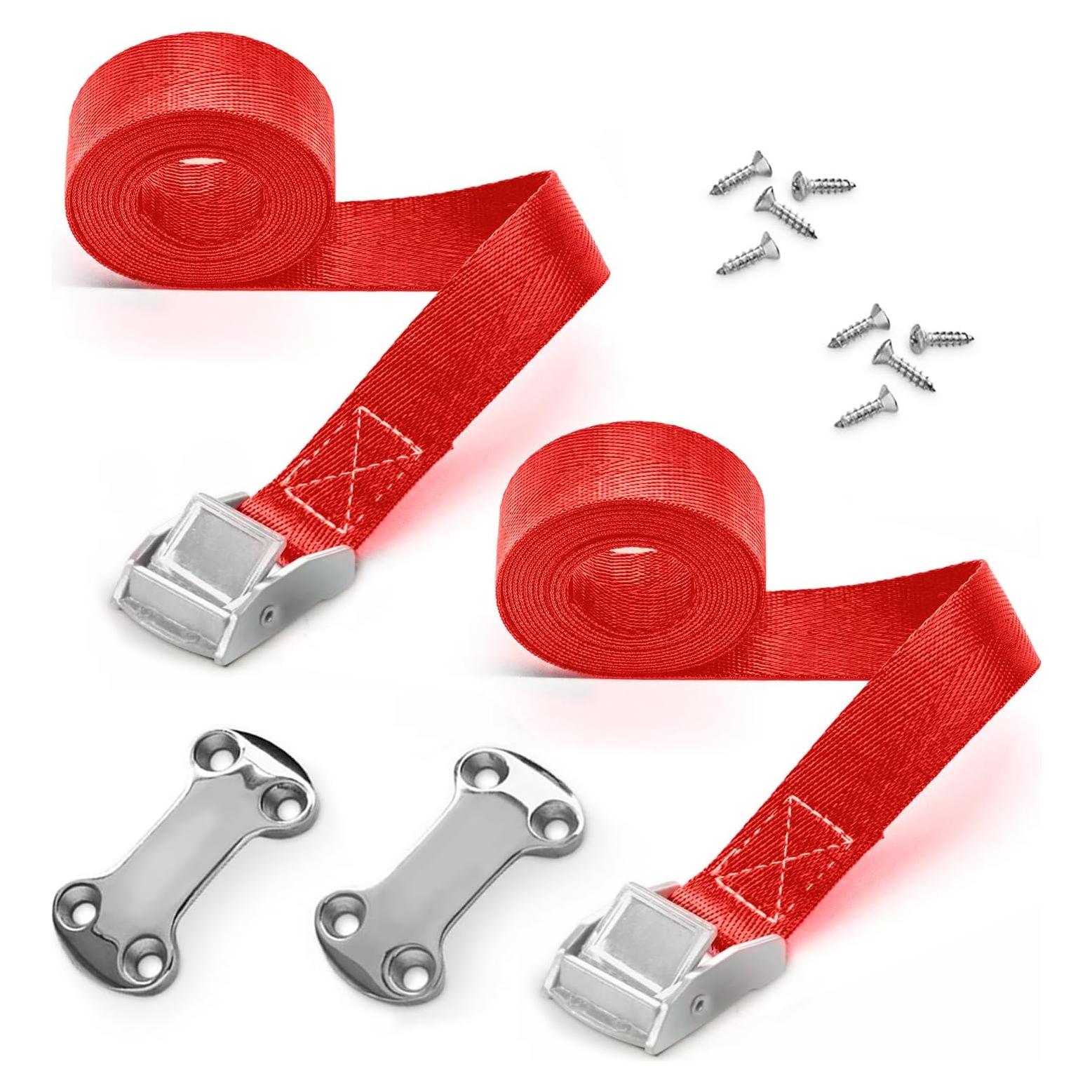 Kit de Sujeción para Enfriadores ALIENSX TD841 - 2 Correas Nylon