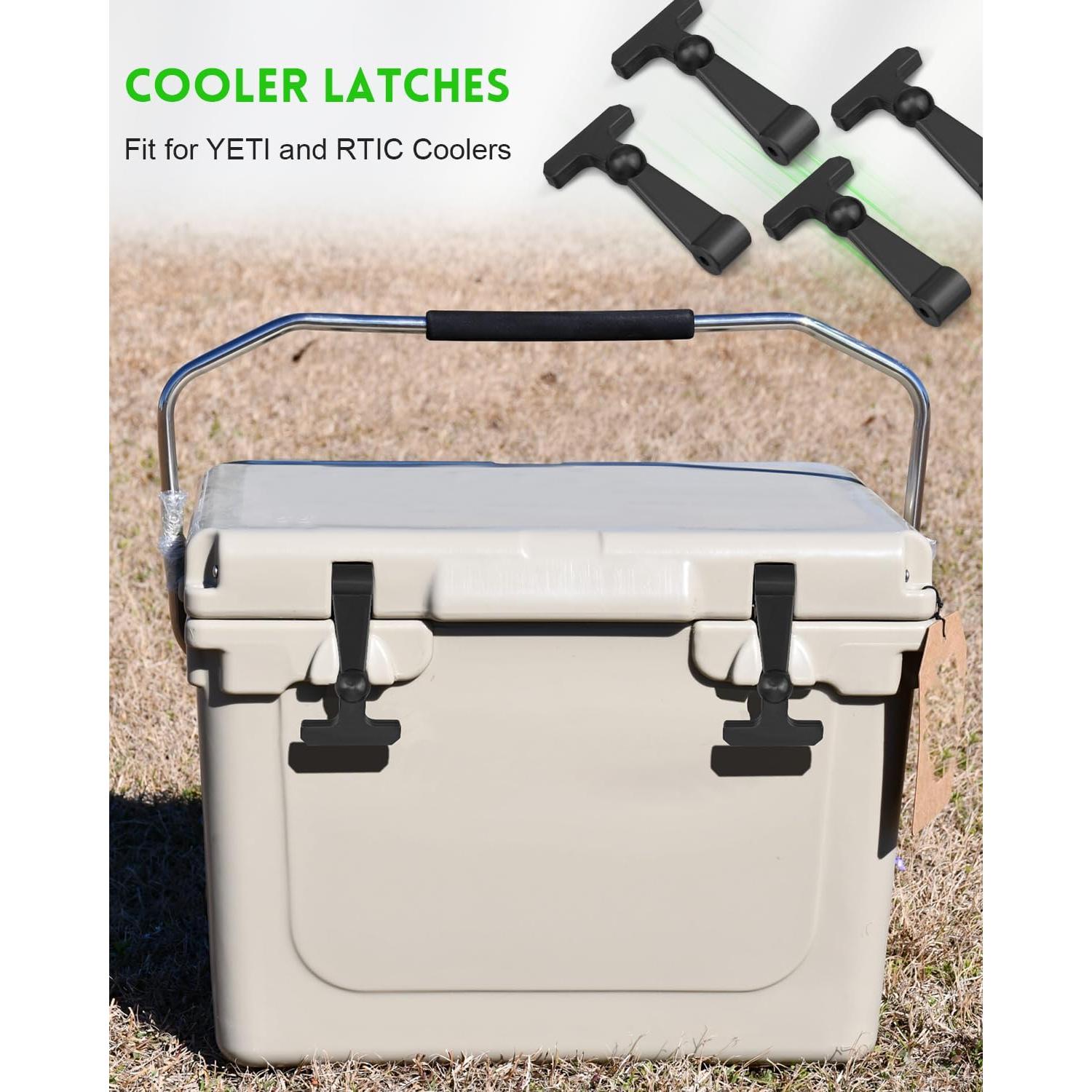 4 Ganchos de Goma ULXIOM para Enfriadores YETI RTIC