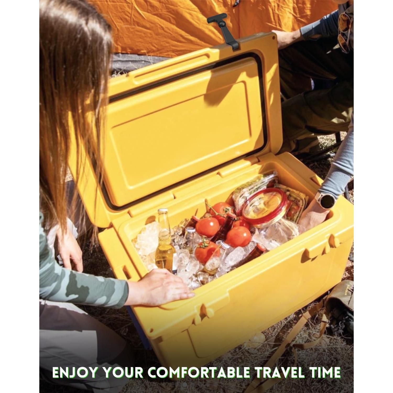 4 Ganchos de Goma ULXIOM para Enfriadores YETI RTIC