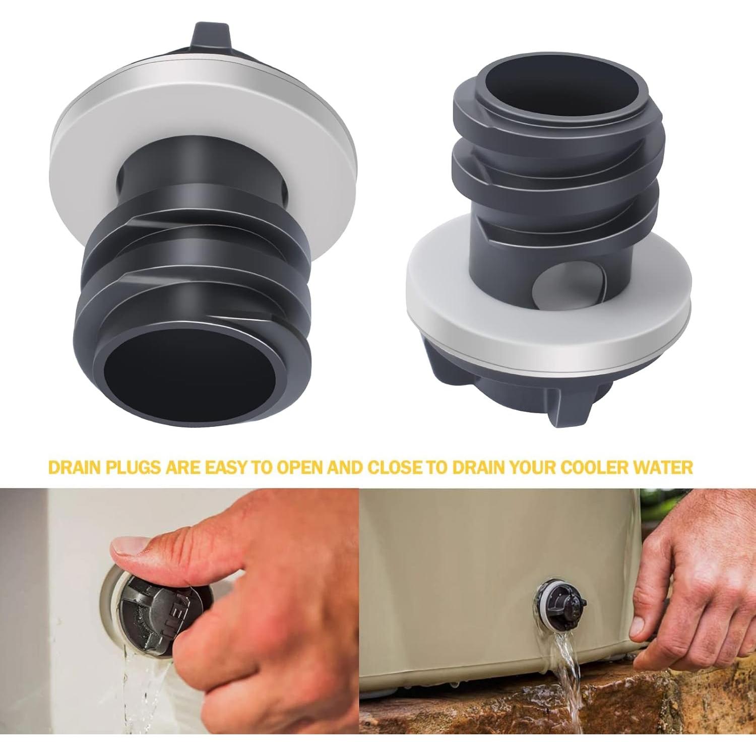Cooler Drain Plug Replacement for YETI,Cooler Plug Compatible with Yeti's Line of Roadie and Tank and RTIC Coolers Leak-Proof Accessories