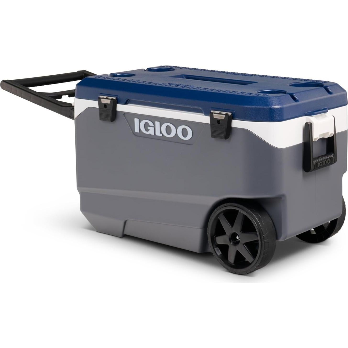 Cooler Igloo MaxCold 90Qt 5 Días con Ruedas y Tapa Acceso Rápido