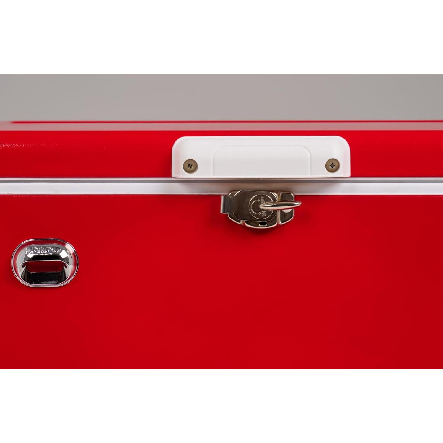 Enfriador Igloo Legado 54 Qt Acero Inoxidable 51 L con Abrebotellas