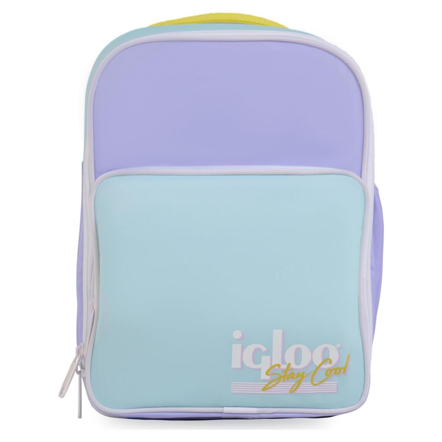 Mochila Enfriadora Retro Igloo Brisa Lila 33.7x25.4cm
