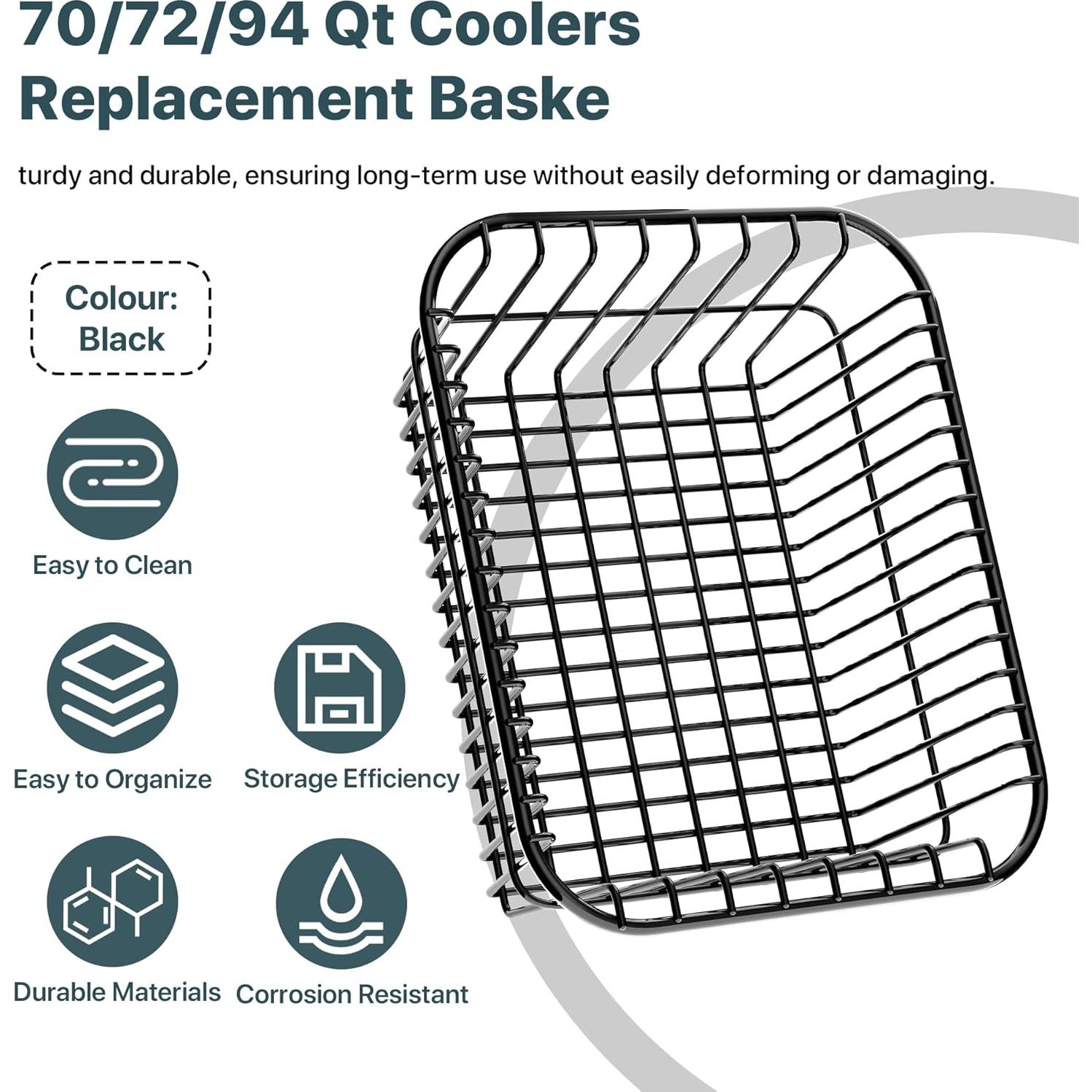 Cesta de Alambre para Enfriadores SurpLee 40.1x30.9x13.6 cm