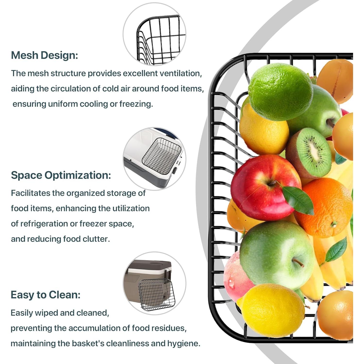 Cesta de Alambre para Enfriadores SurpLee 40.1x30.9x13.6 cm