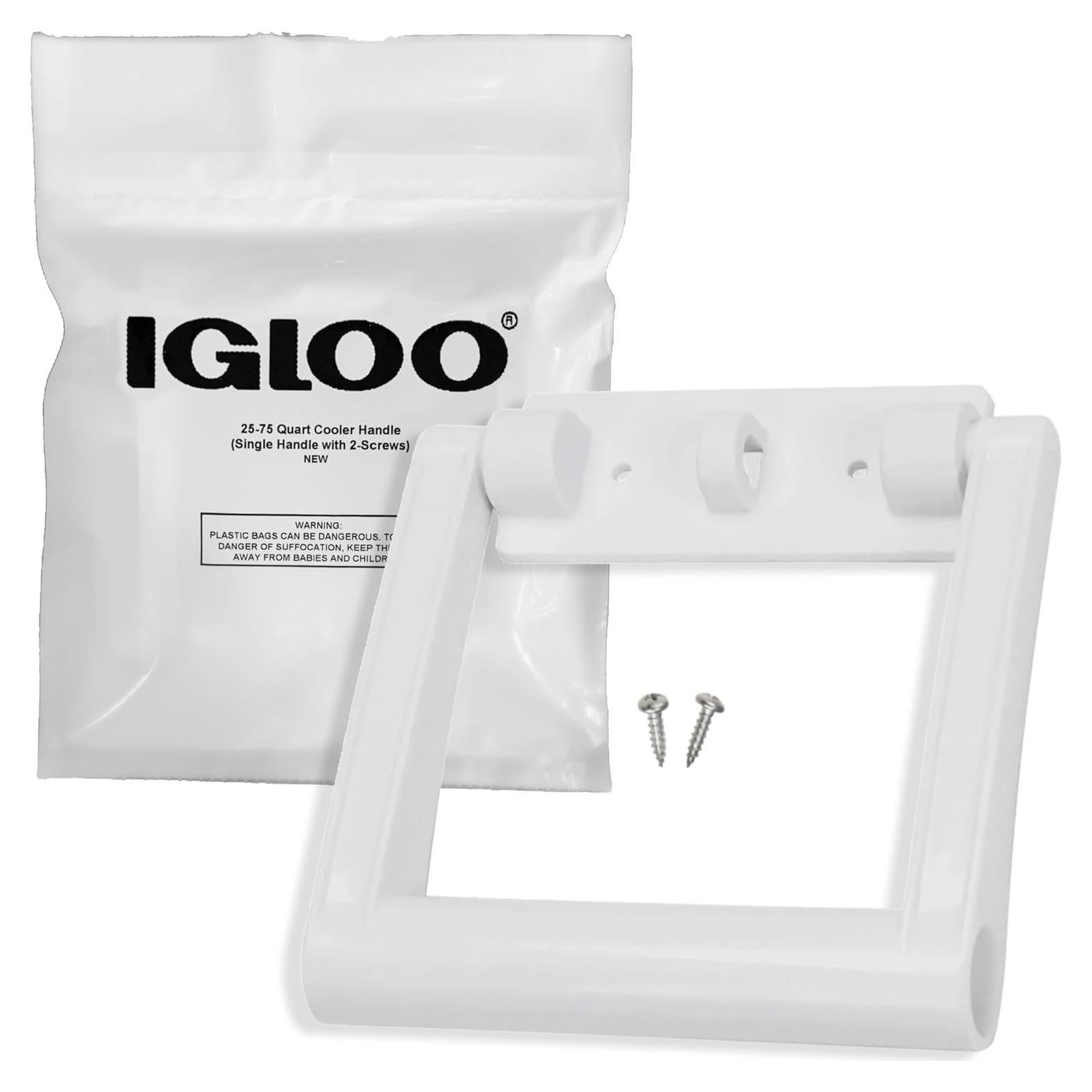 Mango para Nevera Igloo 21023 Blanco 72 Qt con Tornillos