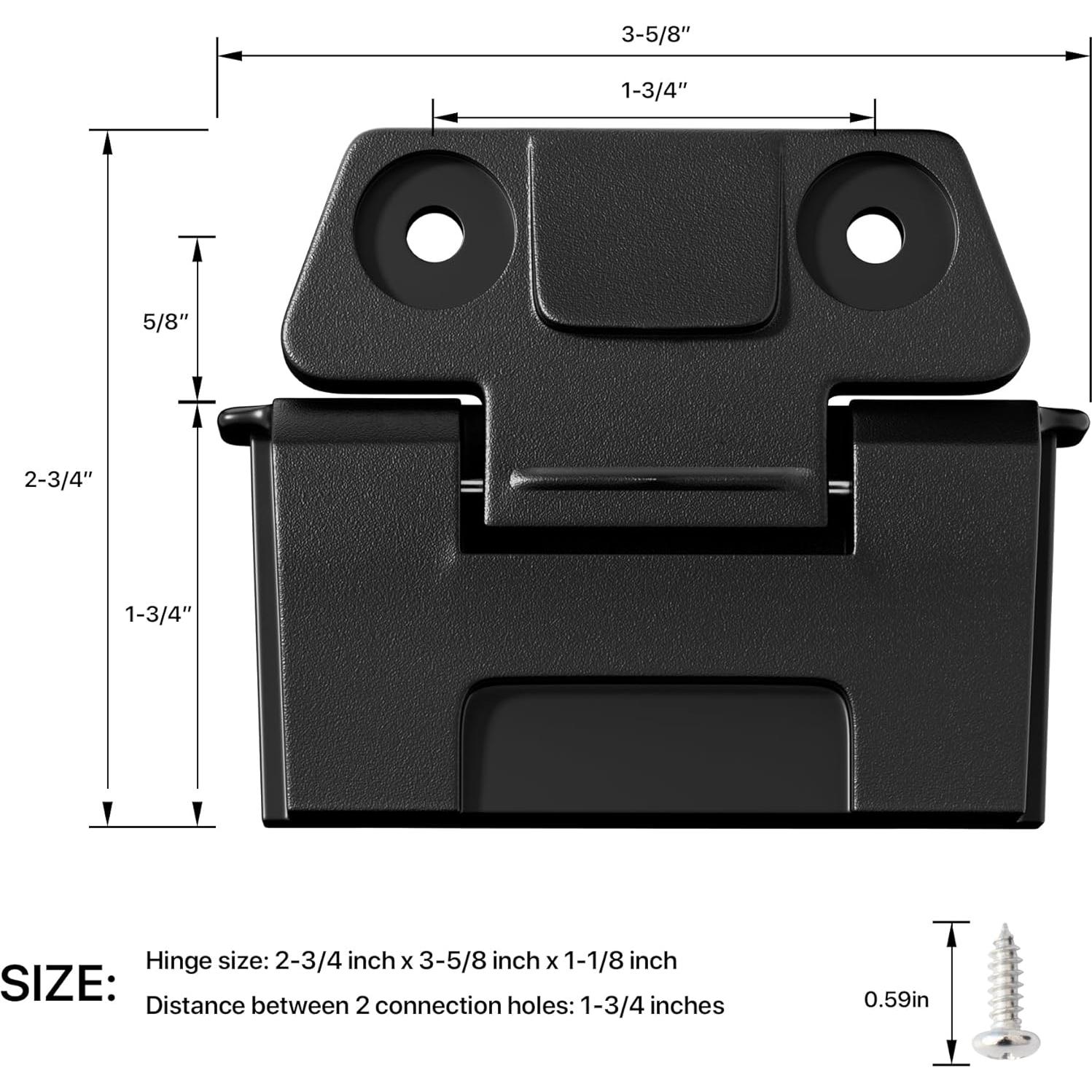 Bisagras de Reemplazo SurpLee para Neveras Igloo BMX 25-72 Qt