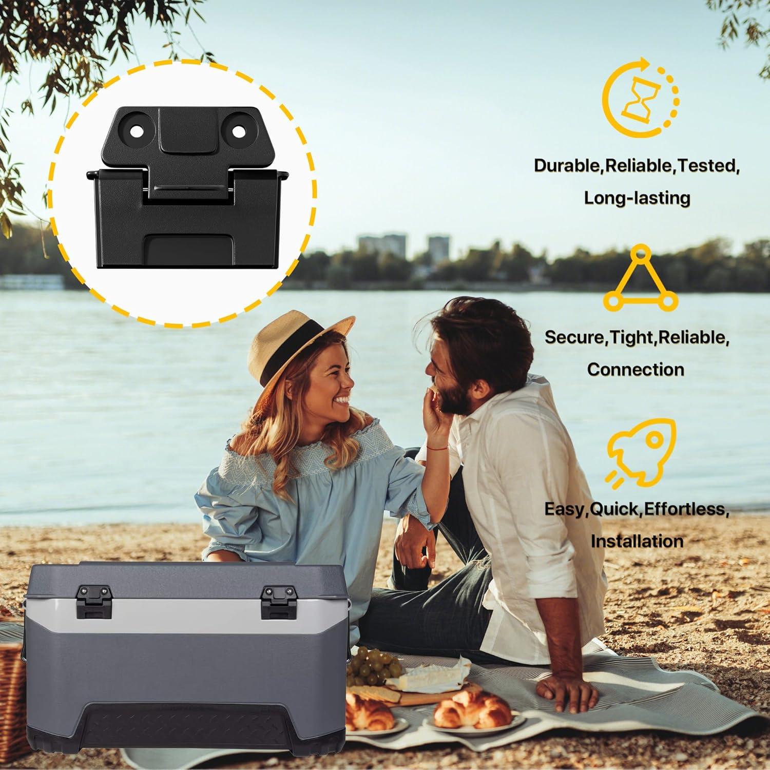 Bisagras de Reemplazo SurpLee para Neveras Igloo BMX 25-72 Qt