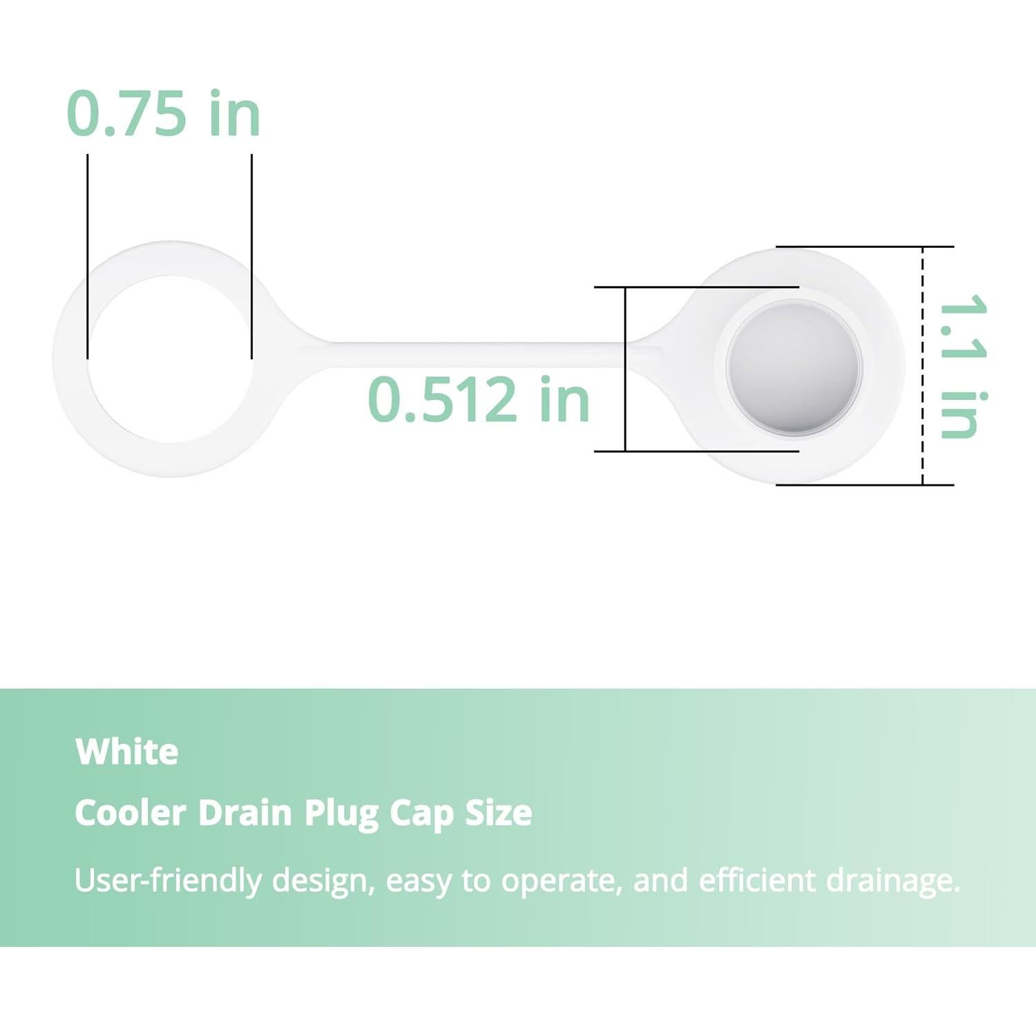 Tapas de Drenaje para Neveras Igloo HQAPR - Paquete de 2