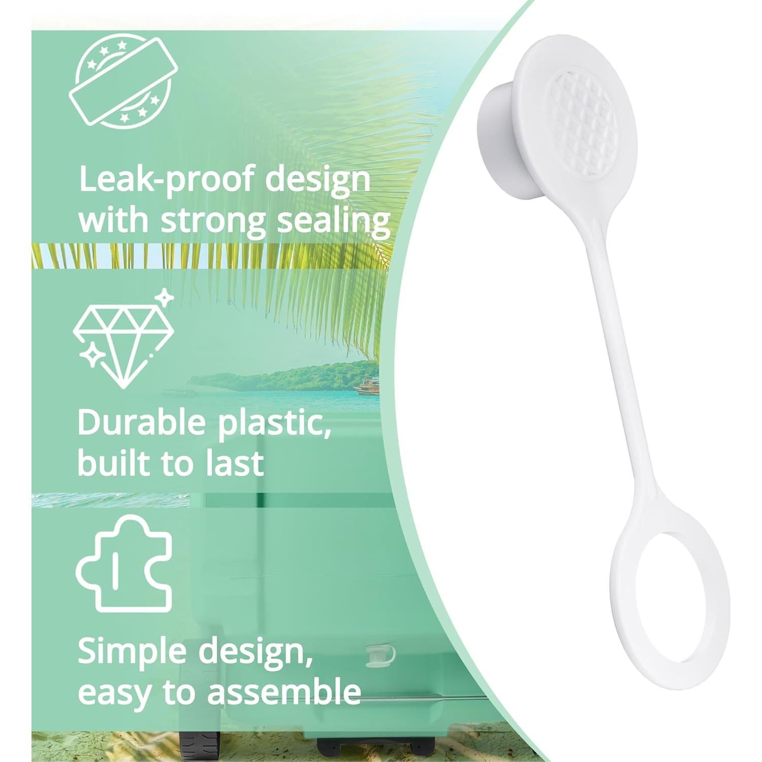 Tapas de Drenaje para Neveras Igloo HQAPR - Paquete de 2