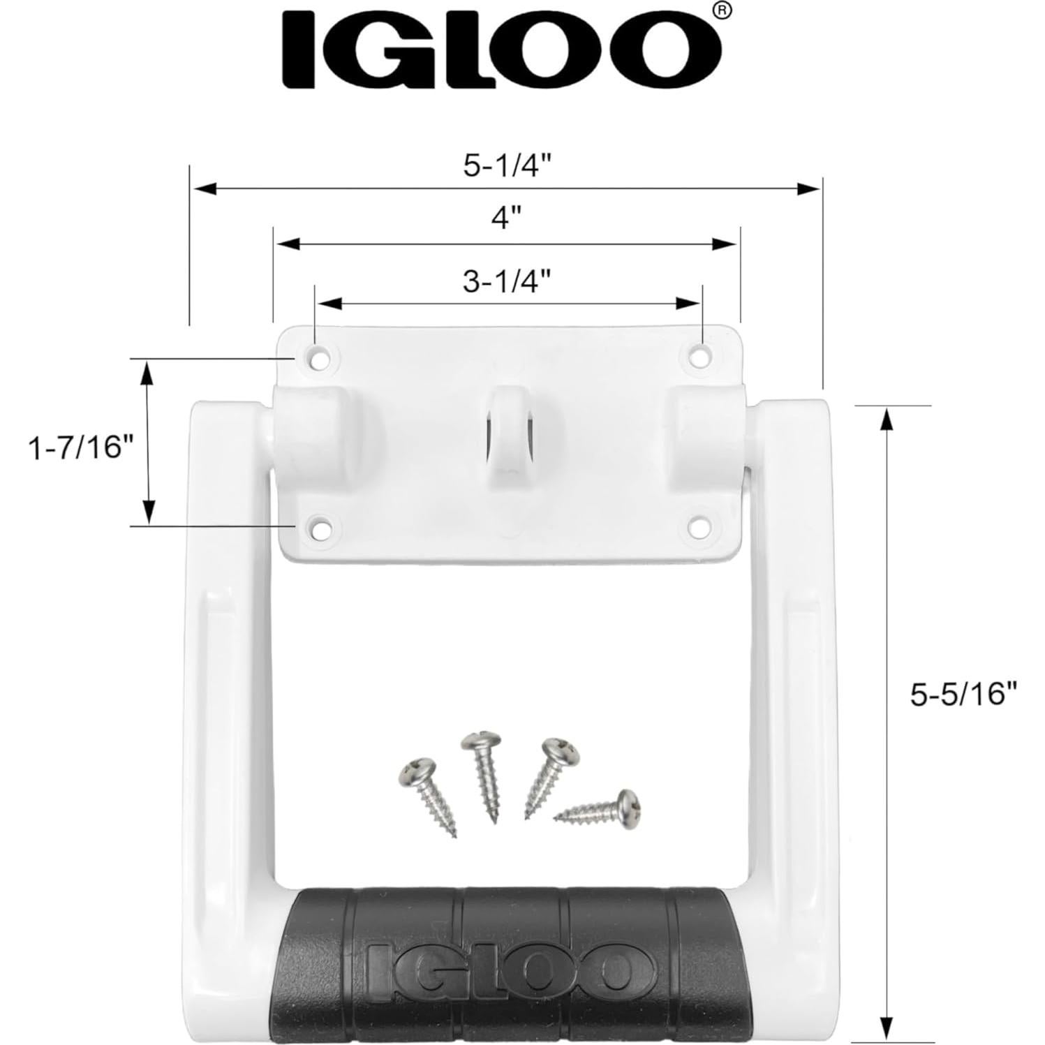 Mango de agarre de goma Igloo para enfriadores 90-100 Qt