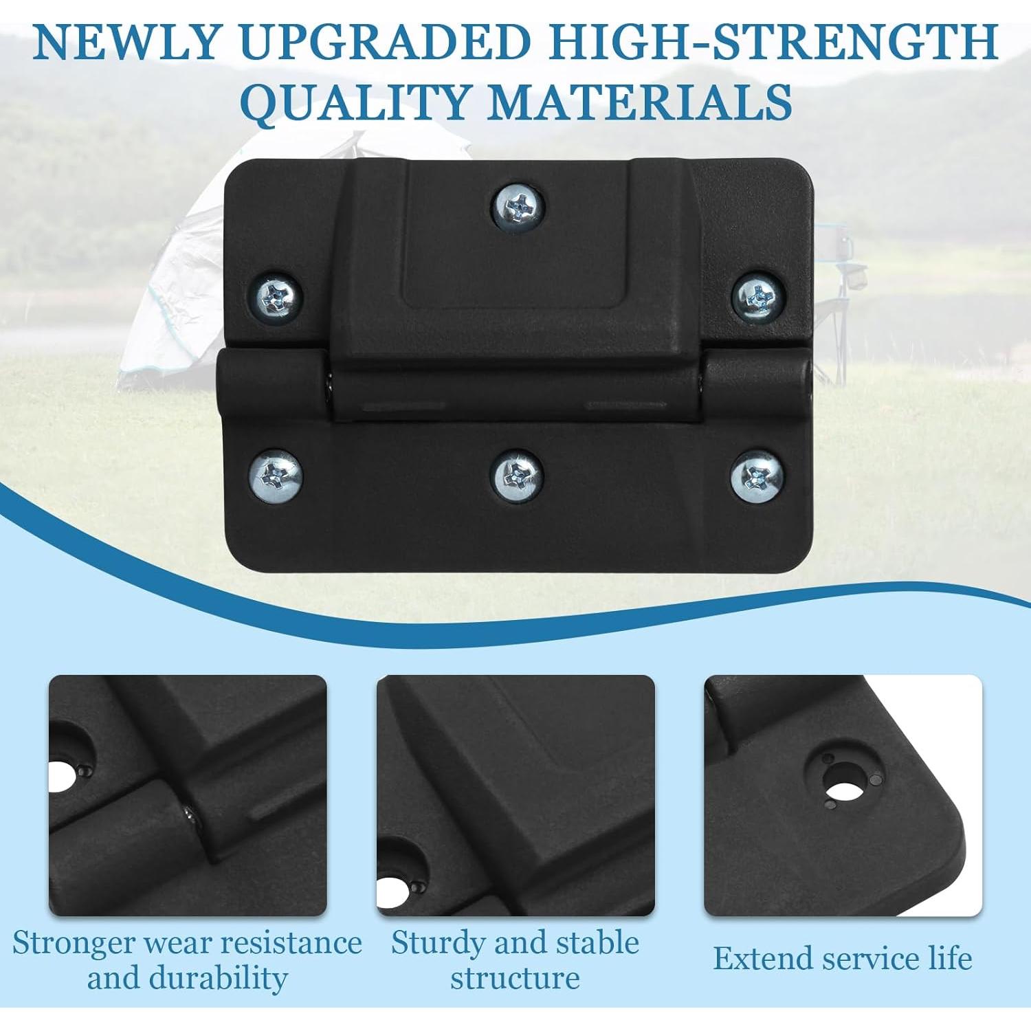 Bisagra mecánica sobredimensionada negra Igloo 150-165 QT