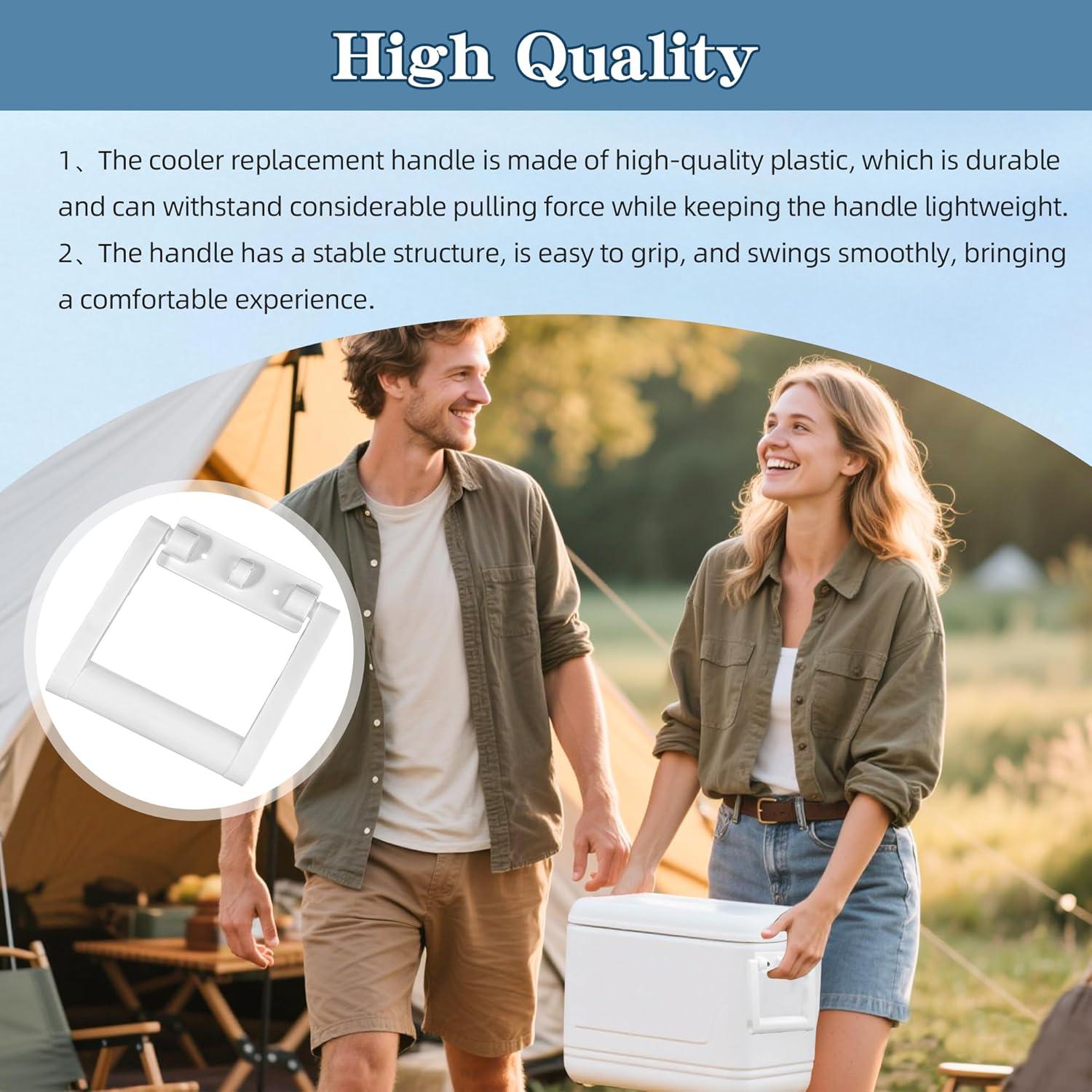 Mangos de Reemplazo para Enfriadores PIHIL 2 Pcs Blanco