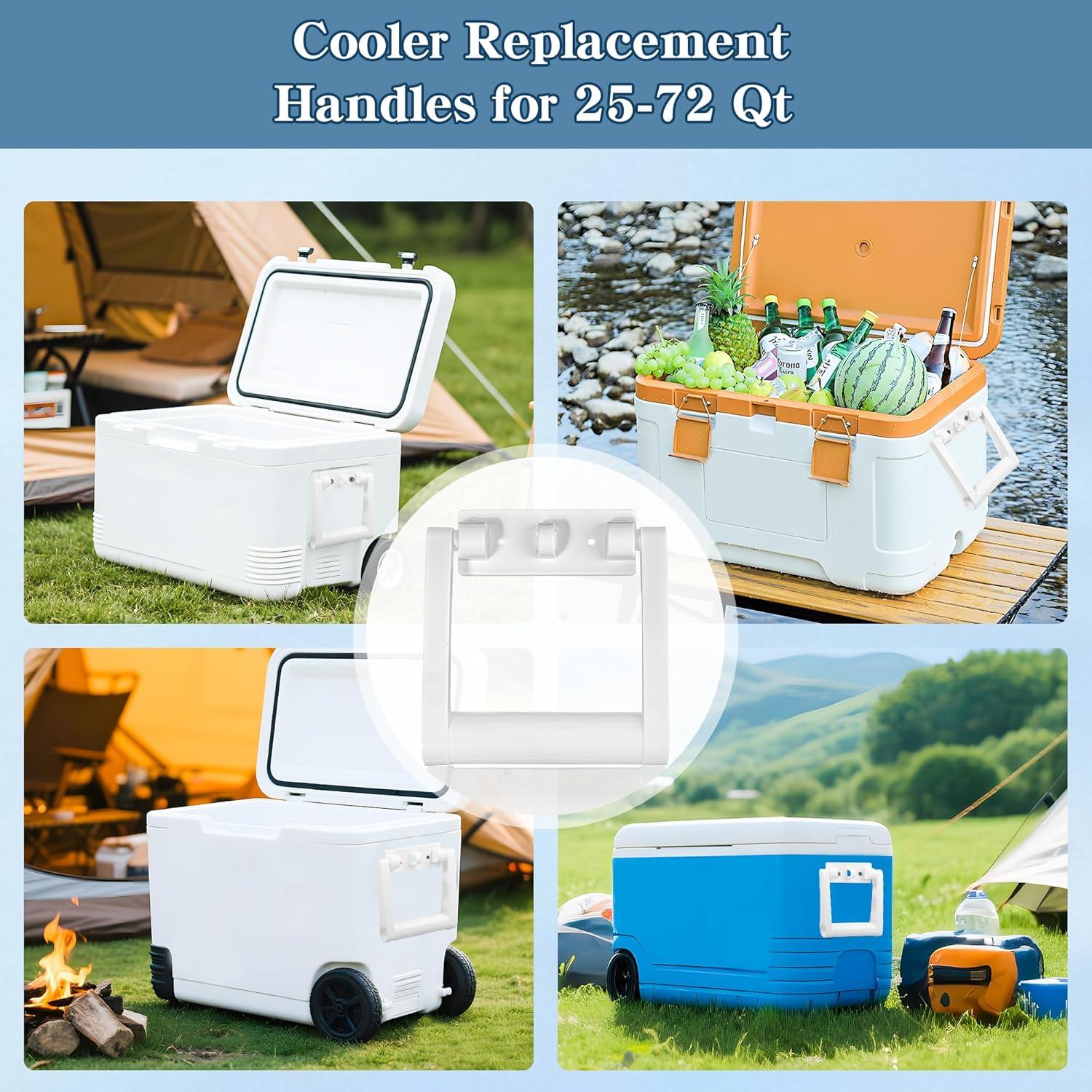 Mangos de Reemplazo para Enfriadores PIHIL 2 Pcs Blanco