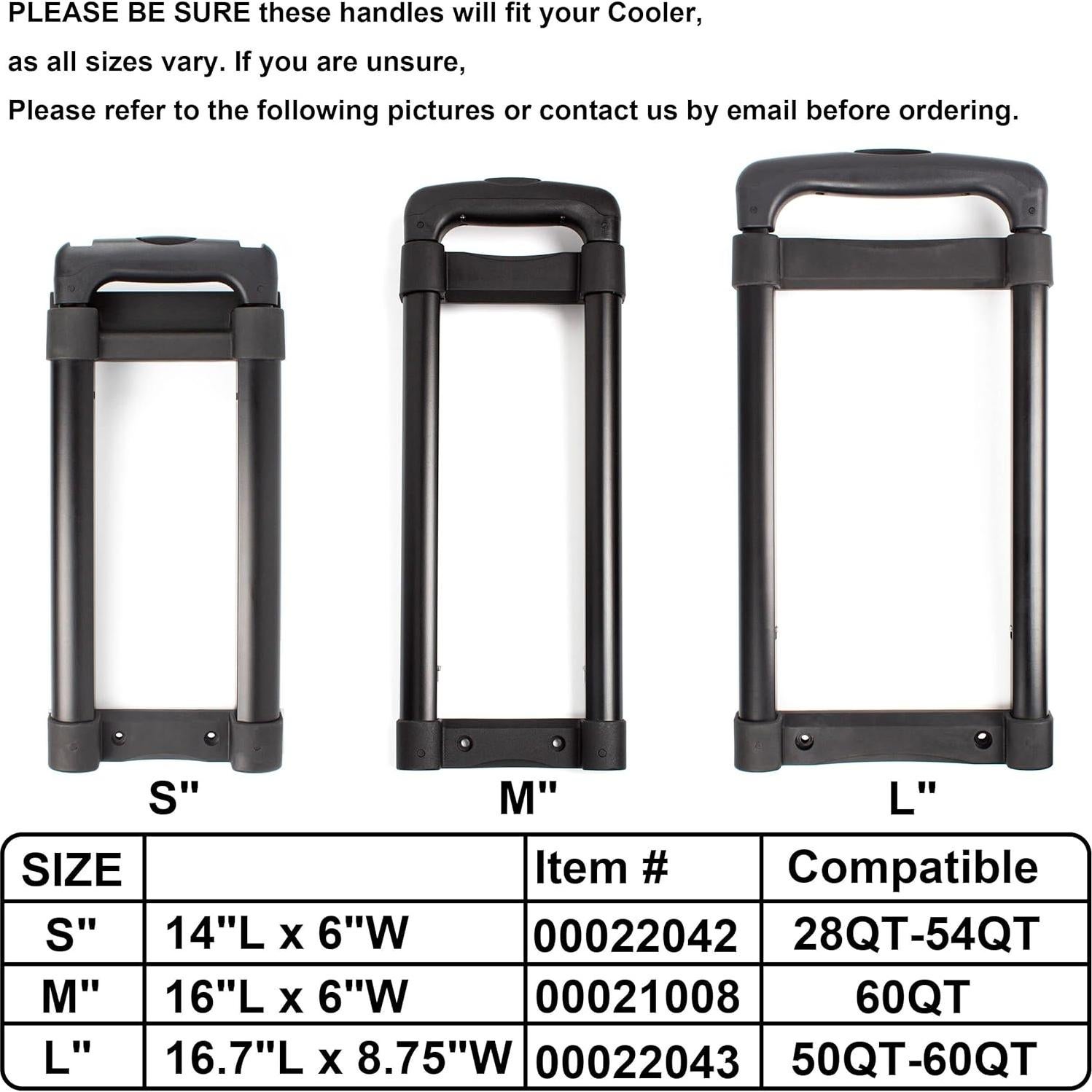 Mango Telescópico HQAPR para Neveras 50/60 Qt - Repuesto
