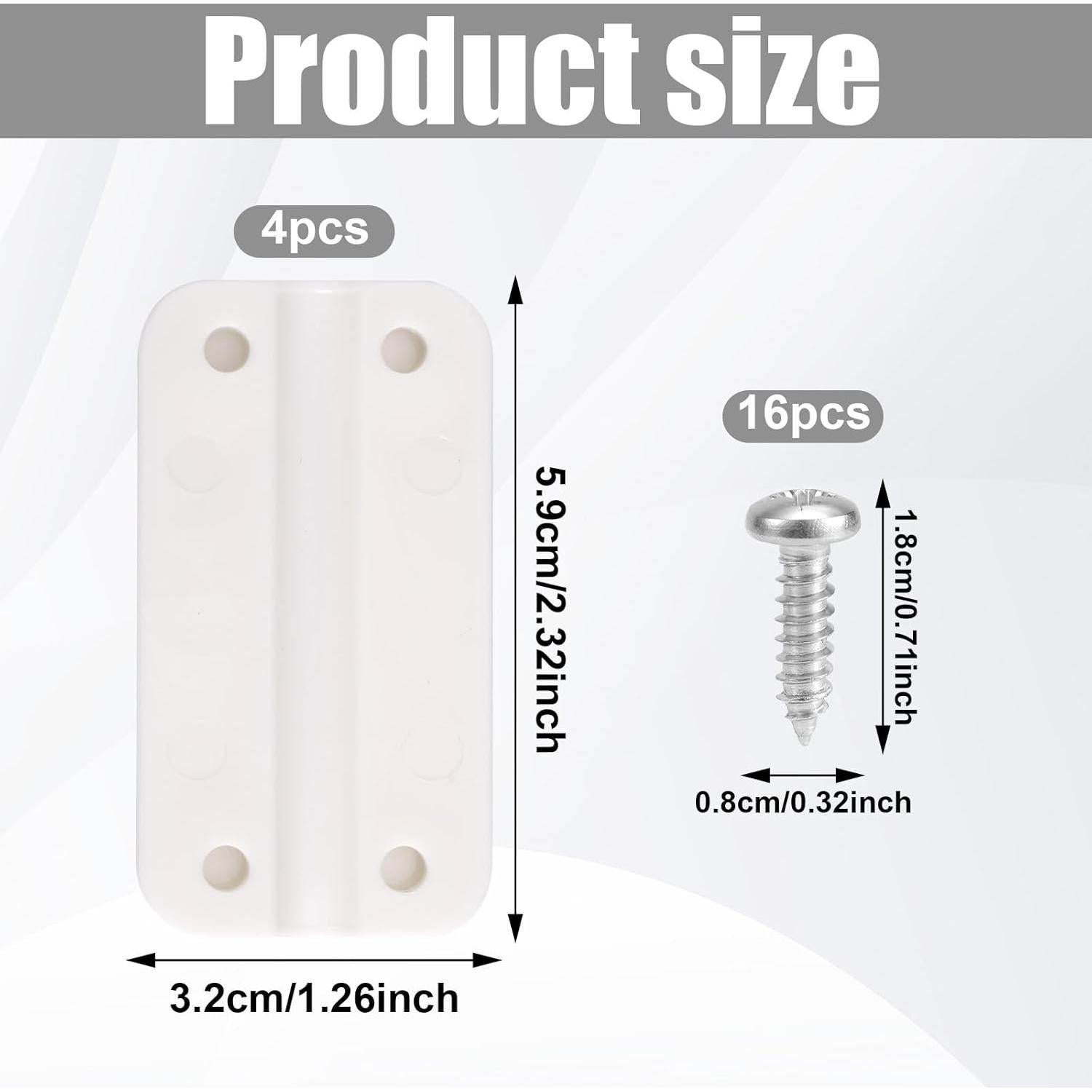 4 Bisagras de Plástico Goktvai para Enfriadores Igloo 50-165 QT