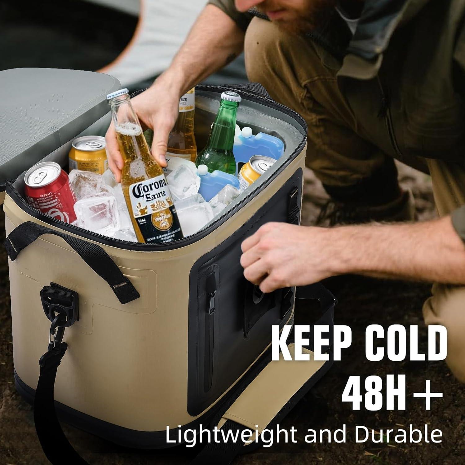 Bolsa Térmica Aislada BRONZY 18L Impermeable para Camping