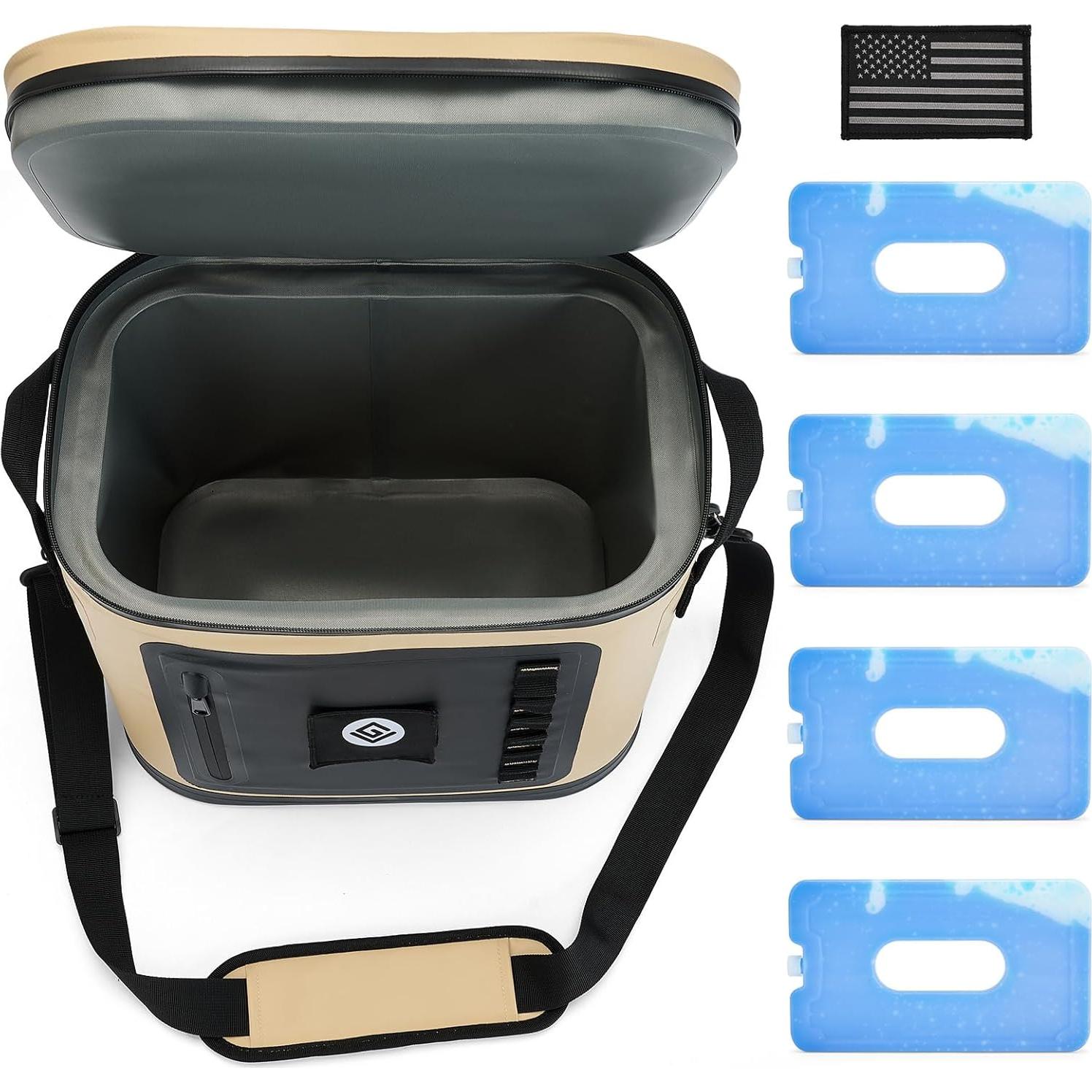 Bolsa Térmica Aislada BRONZY 18L Impermeable para Camping