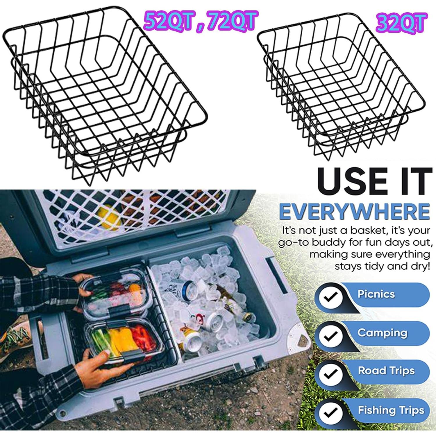 Cesta de Enfriador RTIC 32QT - Acero Inoxidable 2-Pack