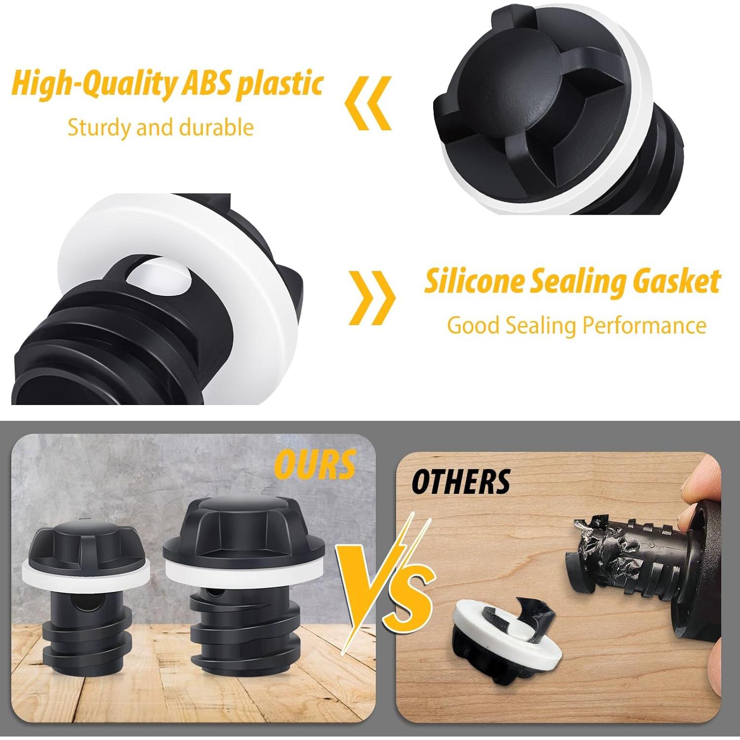 Tapones de Drenaje RTIC 20QT 45QT 65QT - Paquete de 2