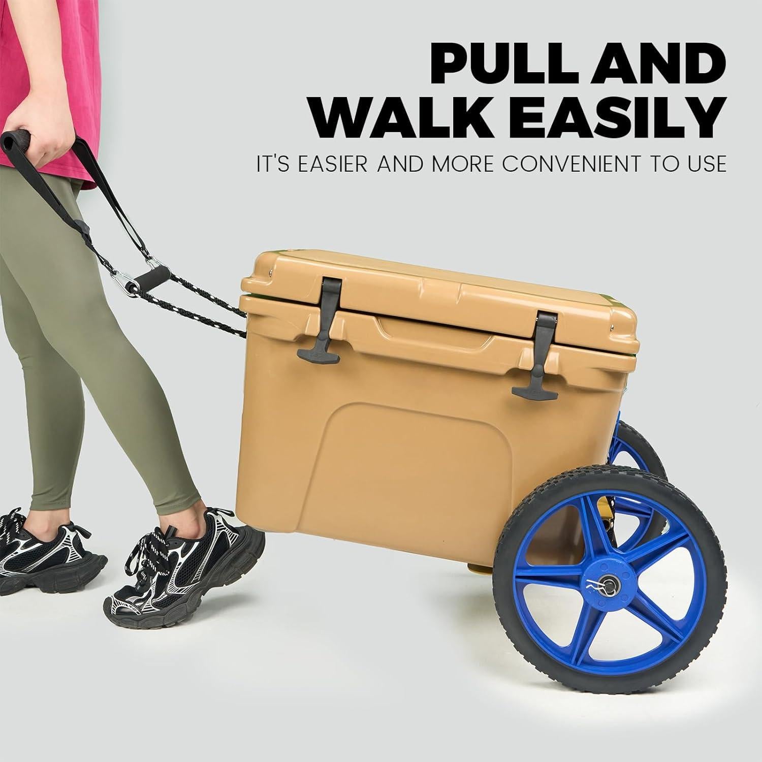 Kit de Ruedas GALUMO para Enfriador Universal 12" (30.48 cm)