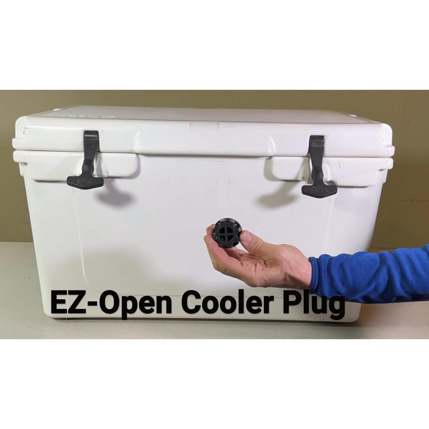 Tapón de Drenaje E-Z Open para Enfriadores Yeti y RTIC