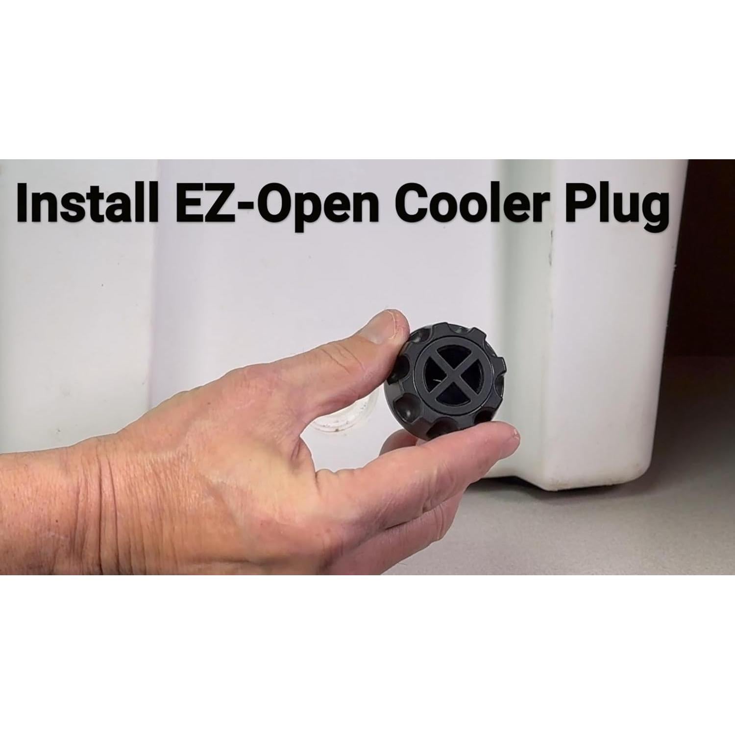 Tapón de Drenaje E-Z Open para Enfriadores Yeti y RTIC