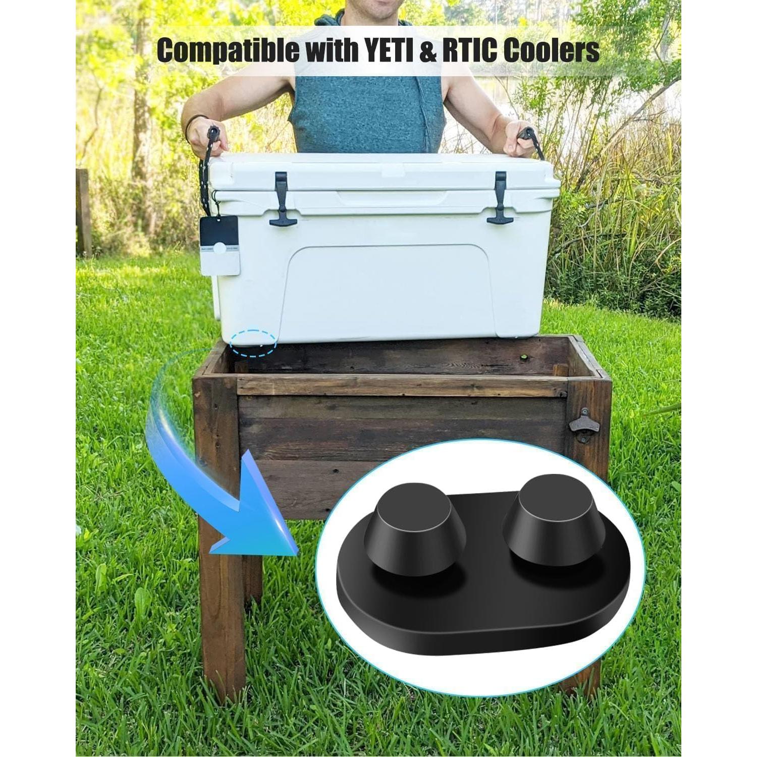 2 Tapones de Drenaje y 4 Pies para Cooler MQLPXI Compatibles