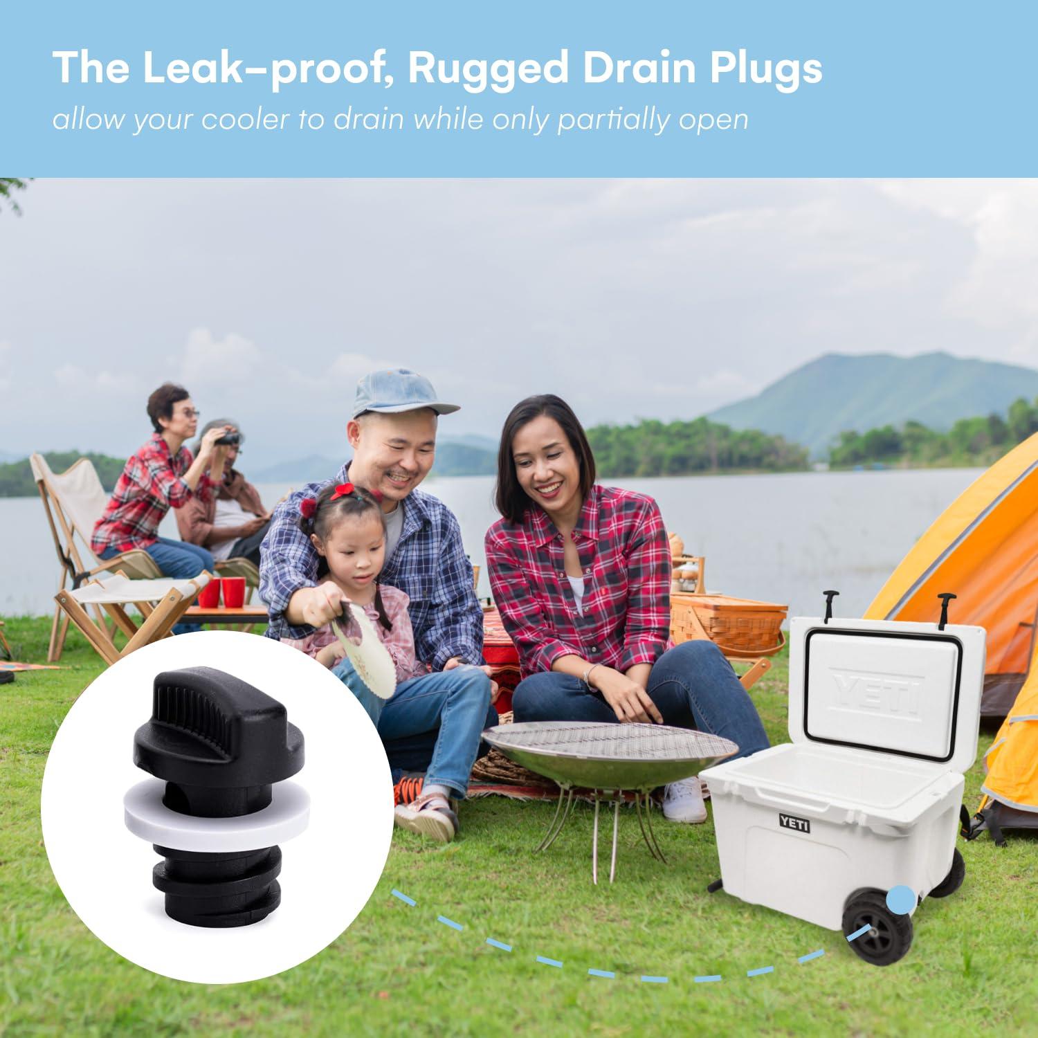 Repuestos Tapón de Drenaje BEAST Cooler 2 Pack a Prueba de Fugas