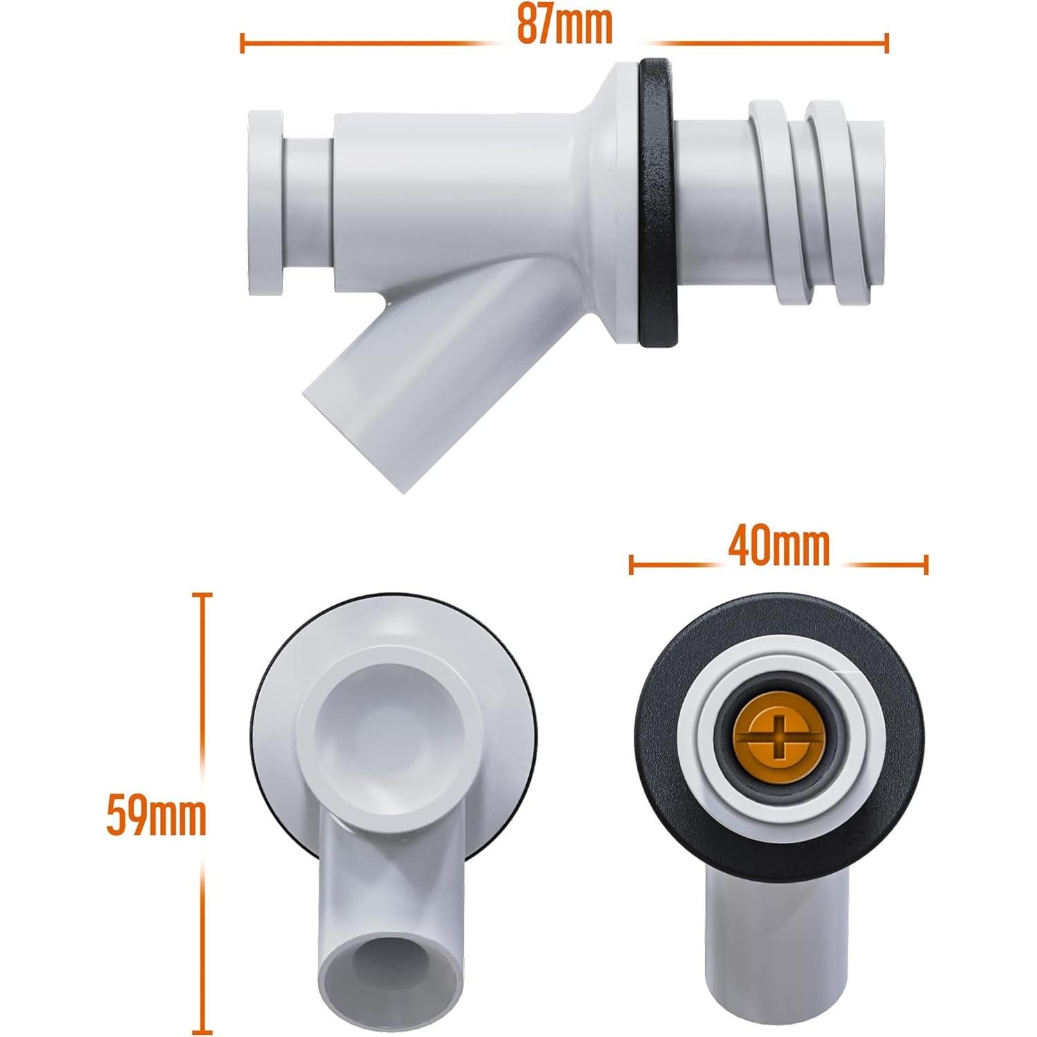 Juego de Tapón de Drenaje y Grifo Galvanox para Yeti Tundra