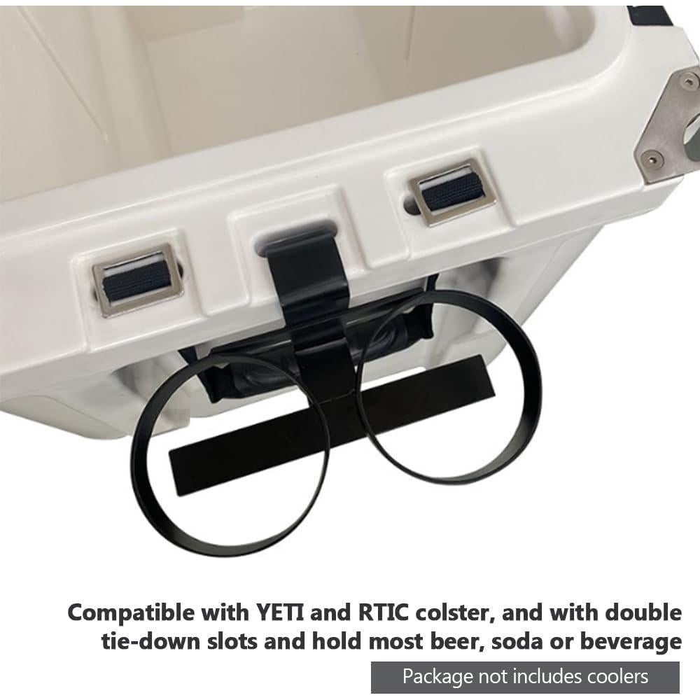 Soporte para Bebidas UISKEDS Compatible con Enfriadores YETI y RTIC