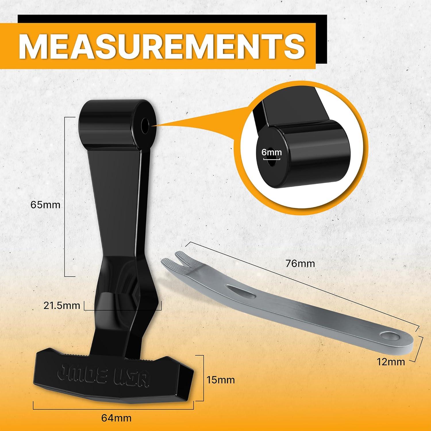 Pestillos Mejorados Jmoe USA para Neveras Yeti y RTIC - Paquete de 2