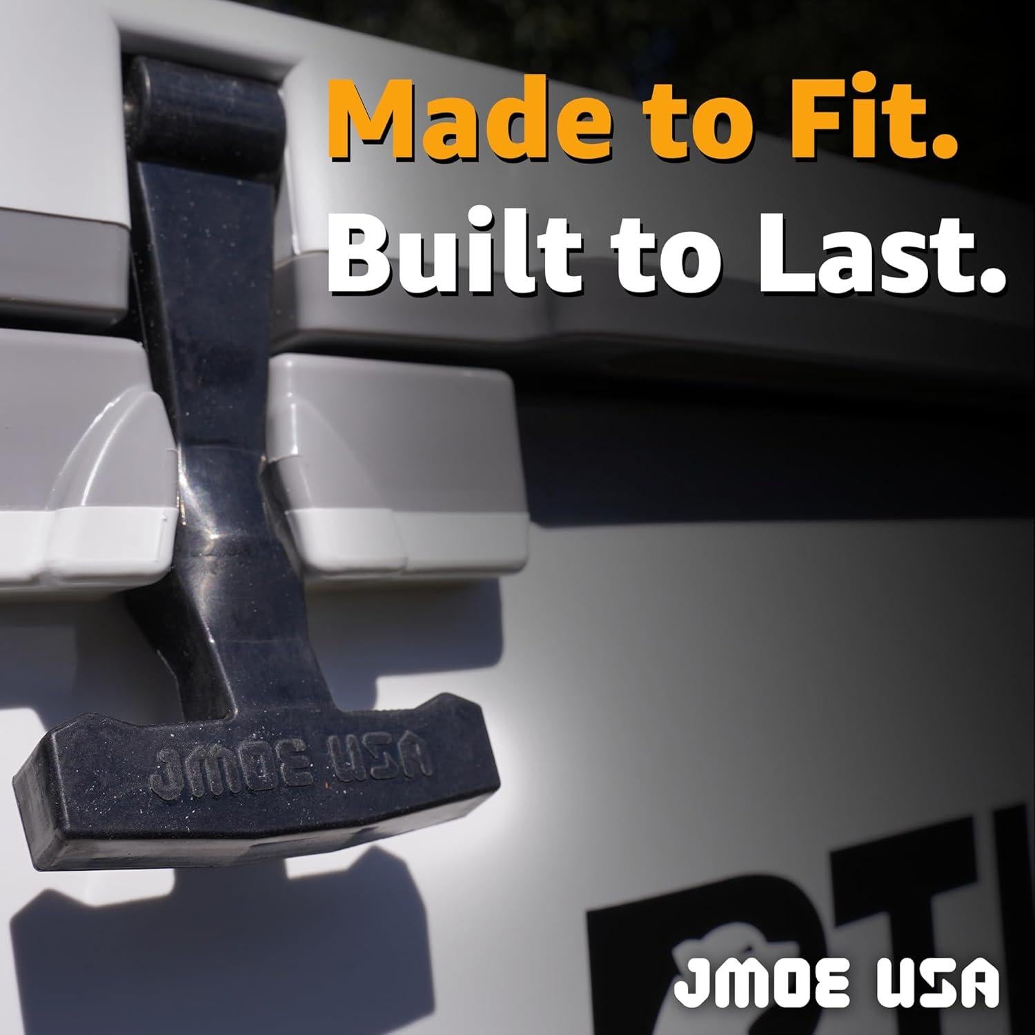 Pestillos Mejorados Jmoe USA para Neveras Yeti y RTIC - Paquete de 2