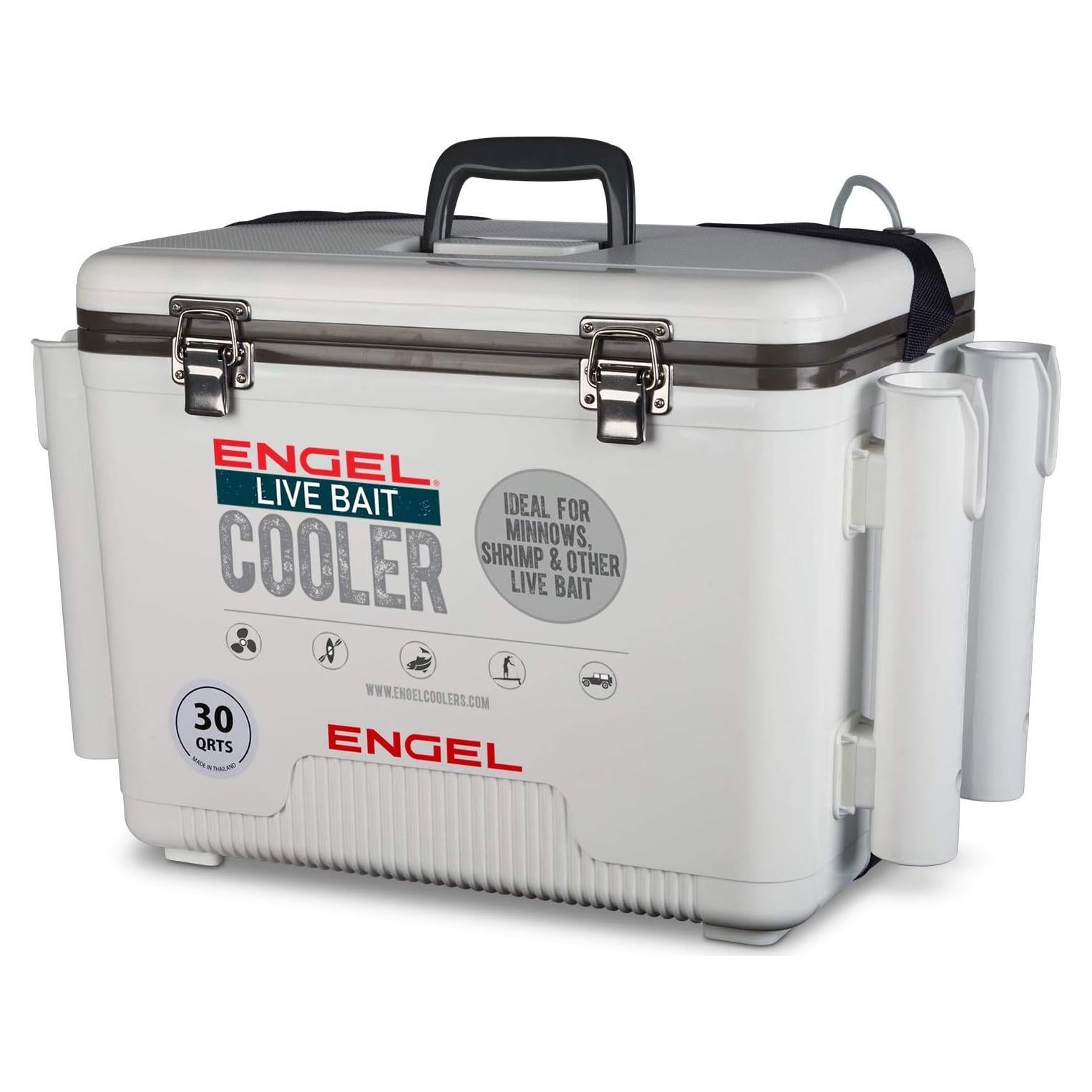 Caja de Enfriamiento Engel LBC30-RH 30qt con Bomba de Aire 2 Velocidades
