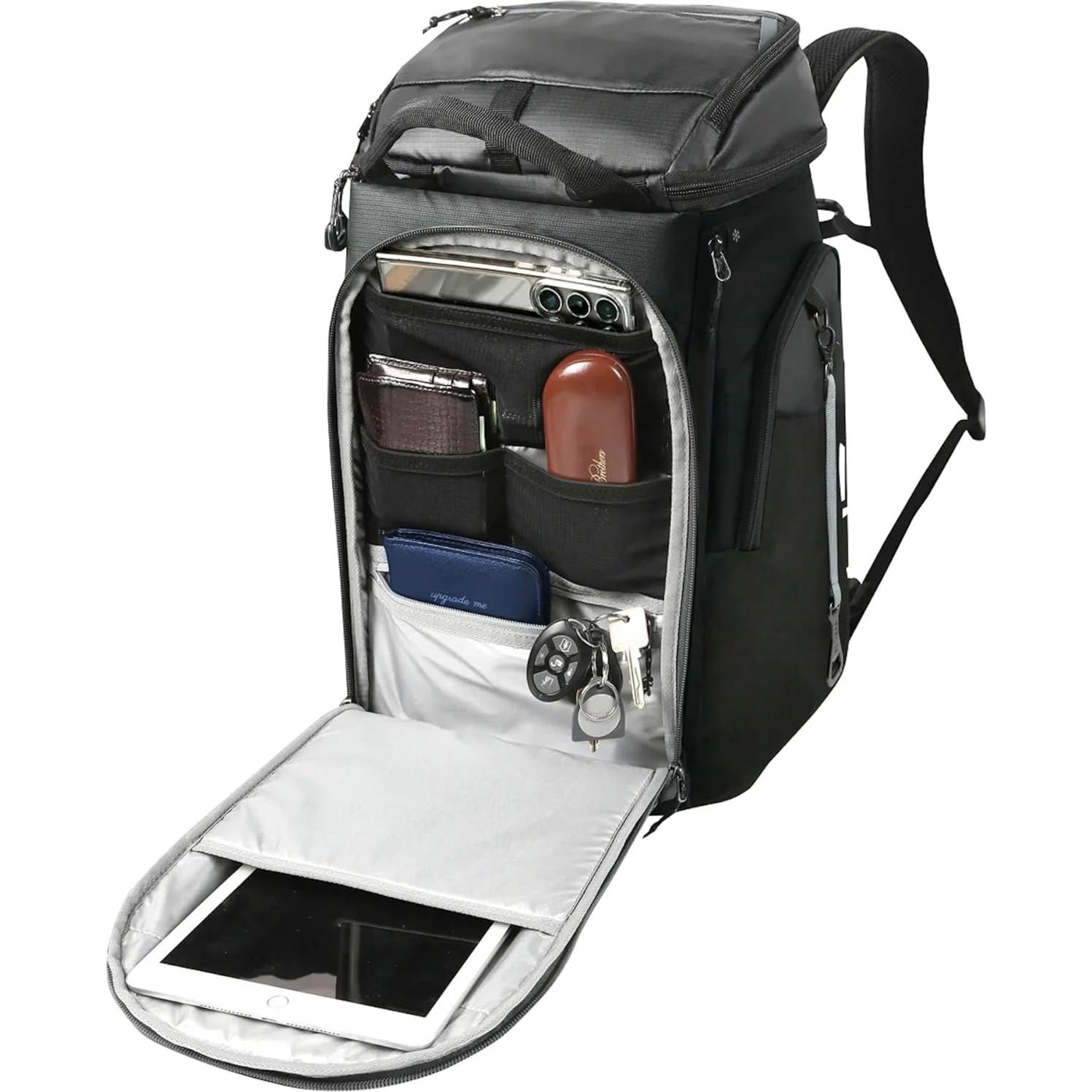 Cooler de Mochila Aislado Genérico 26 Latas Negro