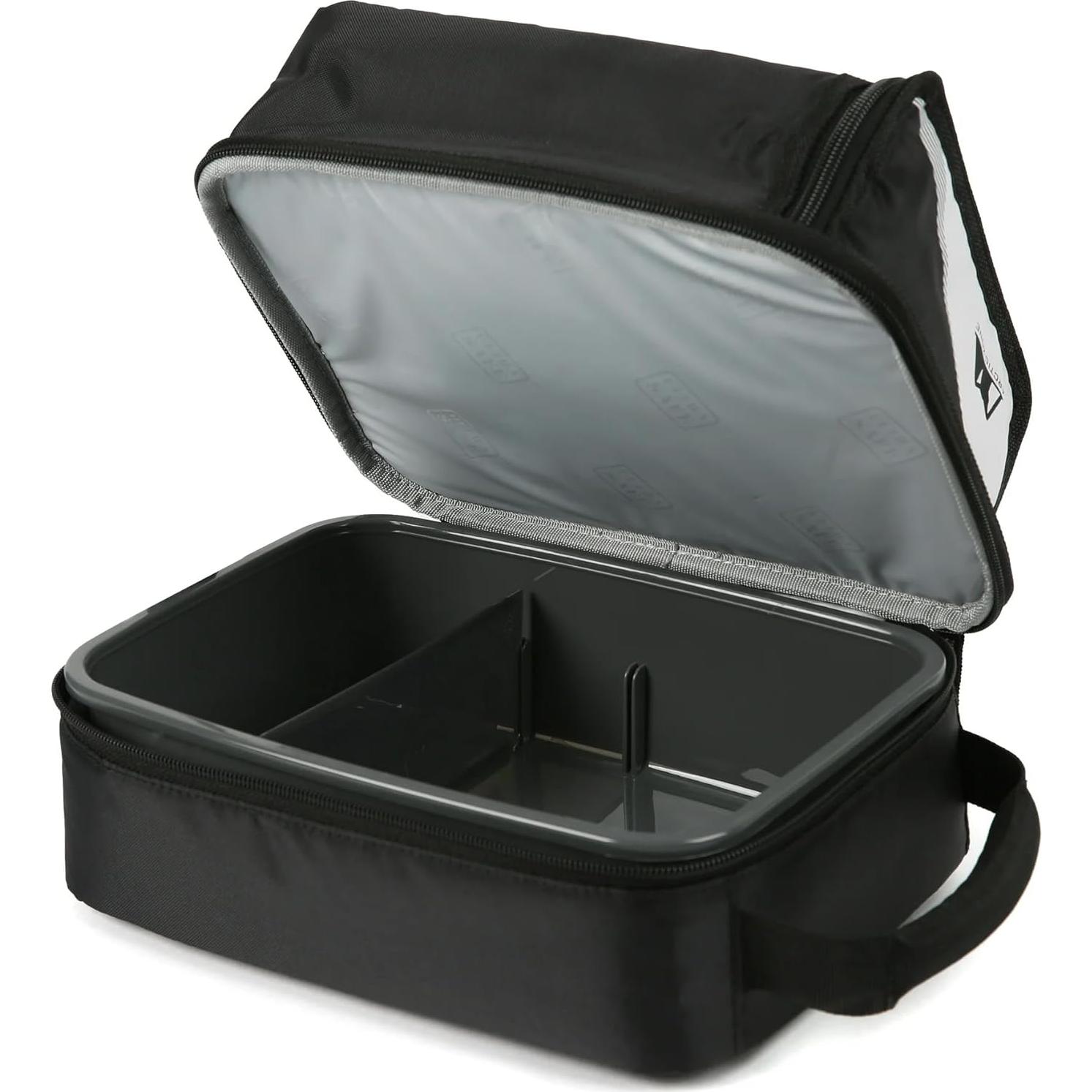 Caja de Almuerzo Expandible Arctic Zone 3.58kg Negro/Blanco